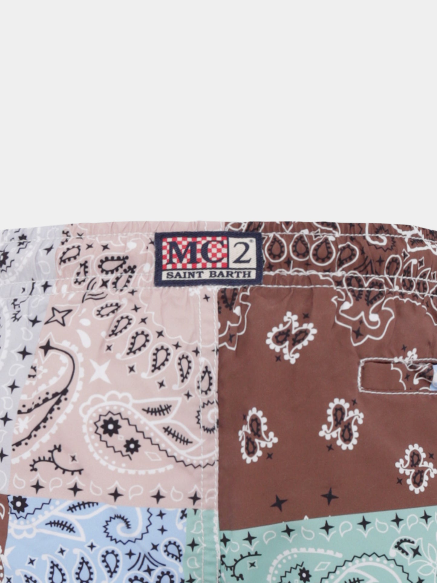 Boxer mare multicolor per bambino con stampa paisley,Mc2 Saint Barth,CAP0003 01230H