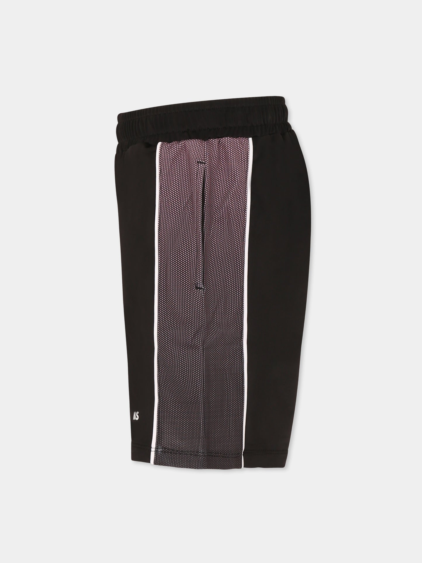 Shorst neri per bambino con logo,Boss,J52692 09B