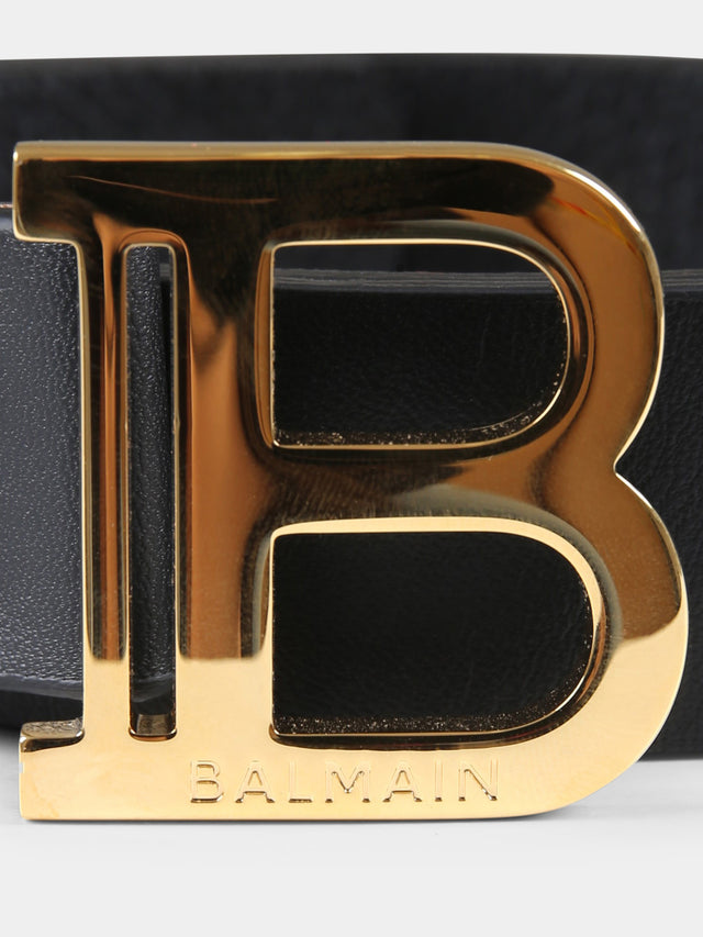 Black belt for girl with logo