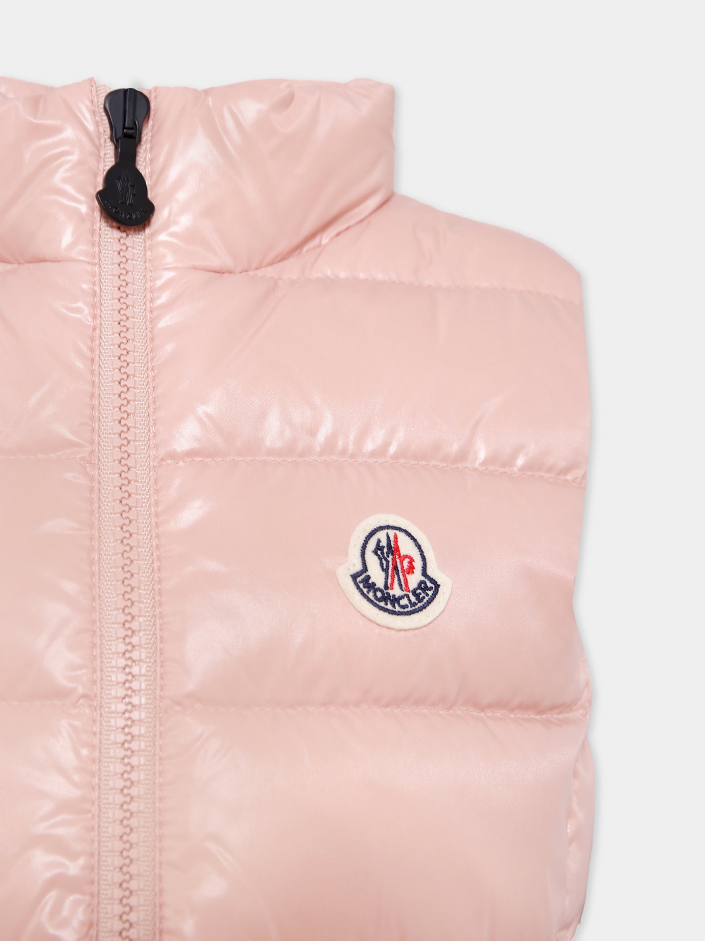 Gilet Ghany per bambina con logo,Moncler Kids,K2954 - 1A52810 - 68950 512