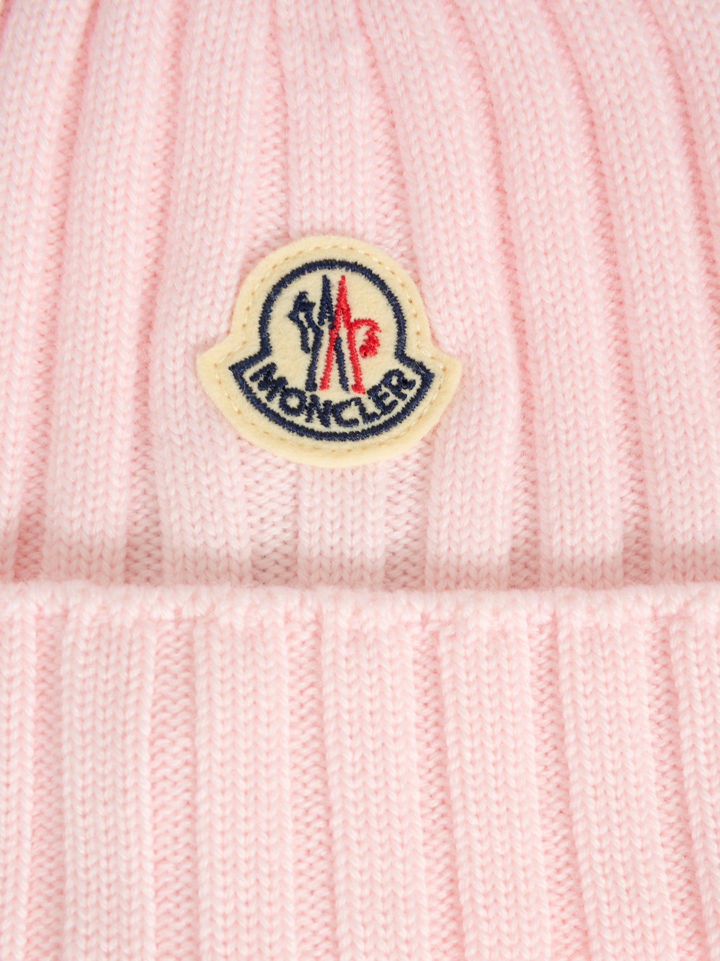 Berretto rosa per neonata con logo,Moncler Kids,K2951 - 3B00006 - M1131 529