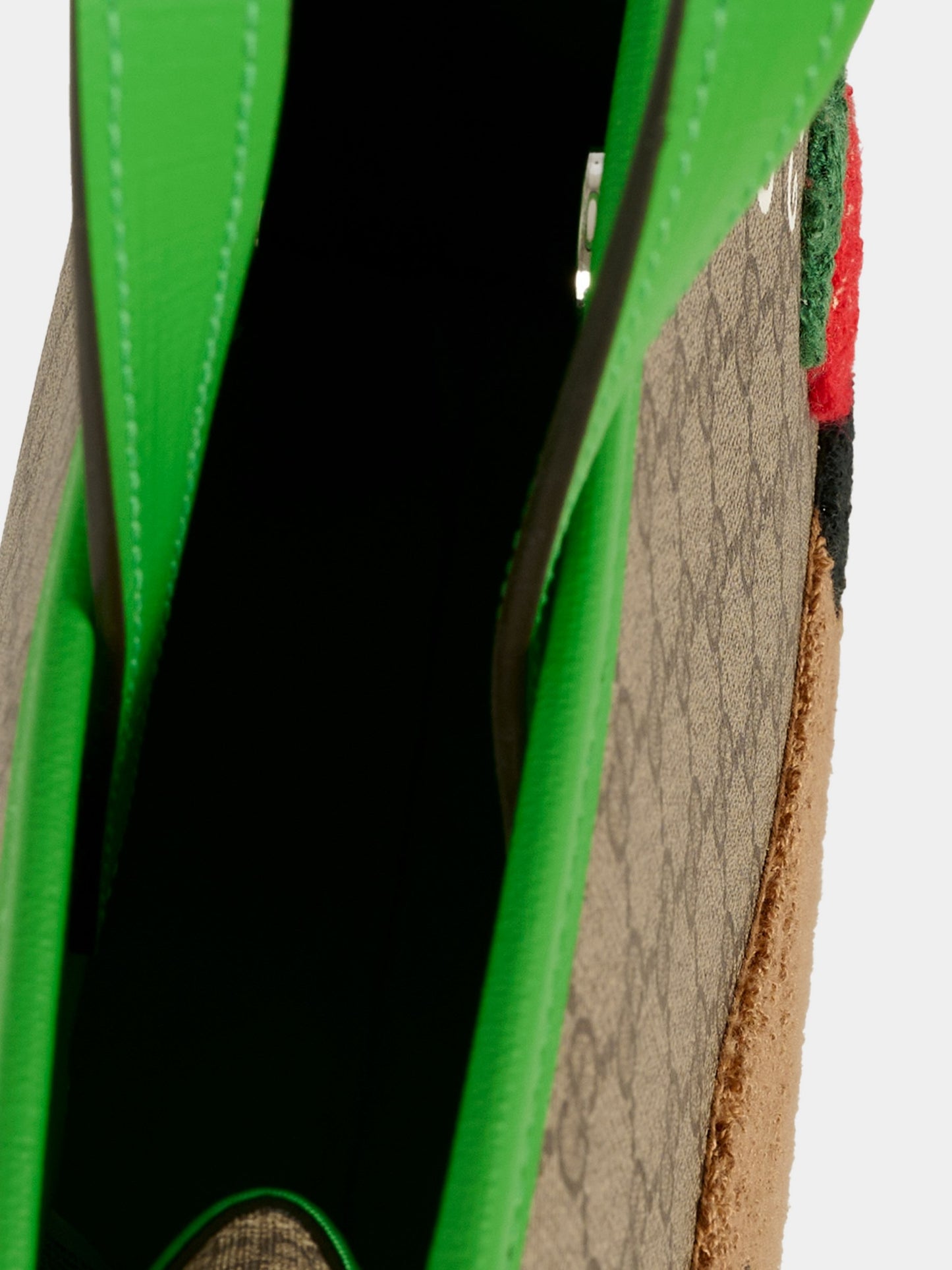 Borsa beige per bambina con cane e fragola,Gucci Kids,605614 FAER4 9780