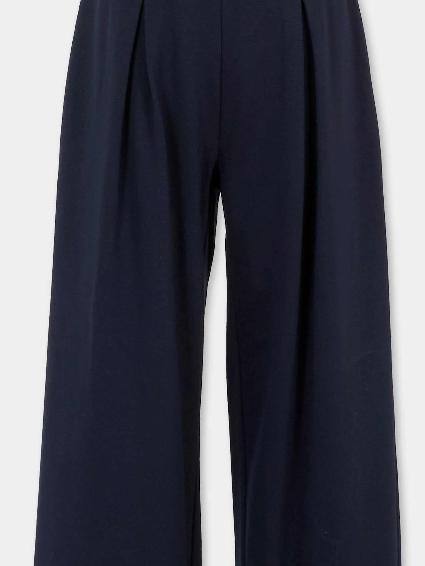 Pantaloni blu per bambina con cuore,Monnalisa,18FPAN 6225 056S