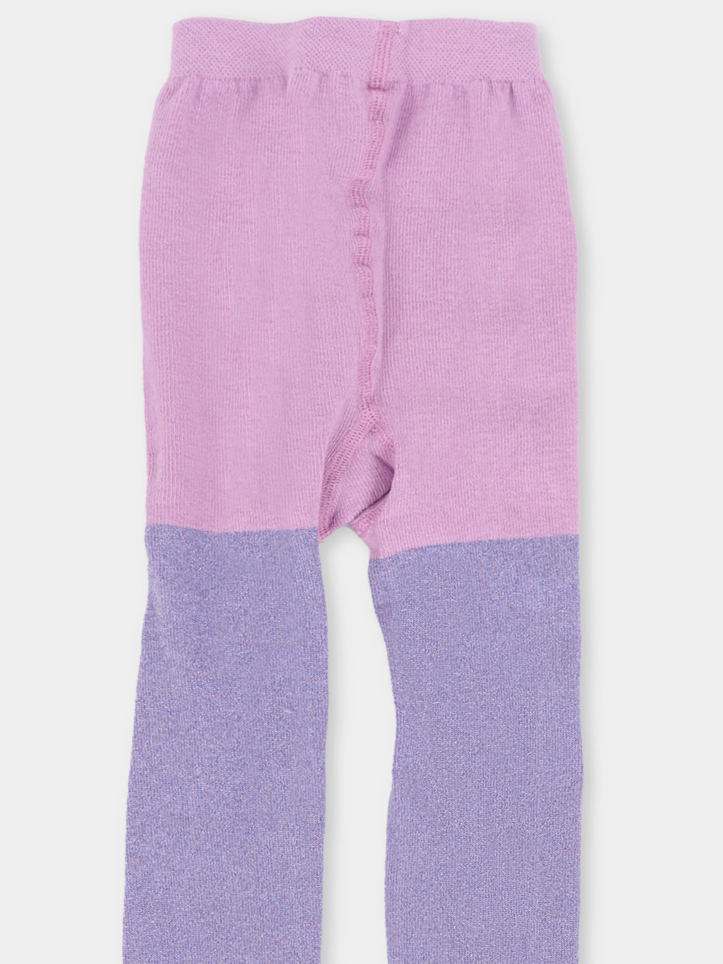 Collant viola per bambina con lurex,Molo,7W25G203 8765