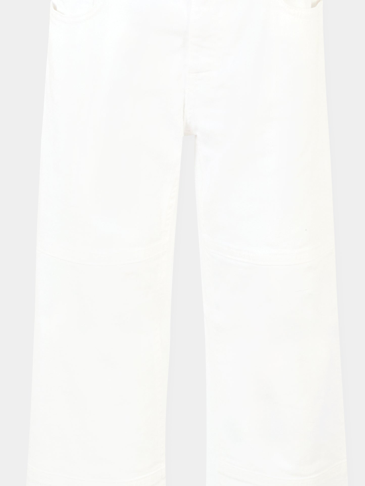 Jeans bianchi per bambina con logo,Dondup Kids,DFPA169 C DS039 0009