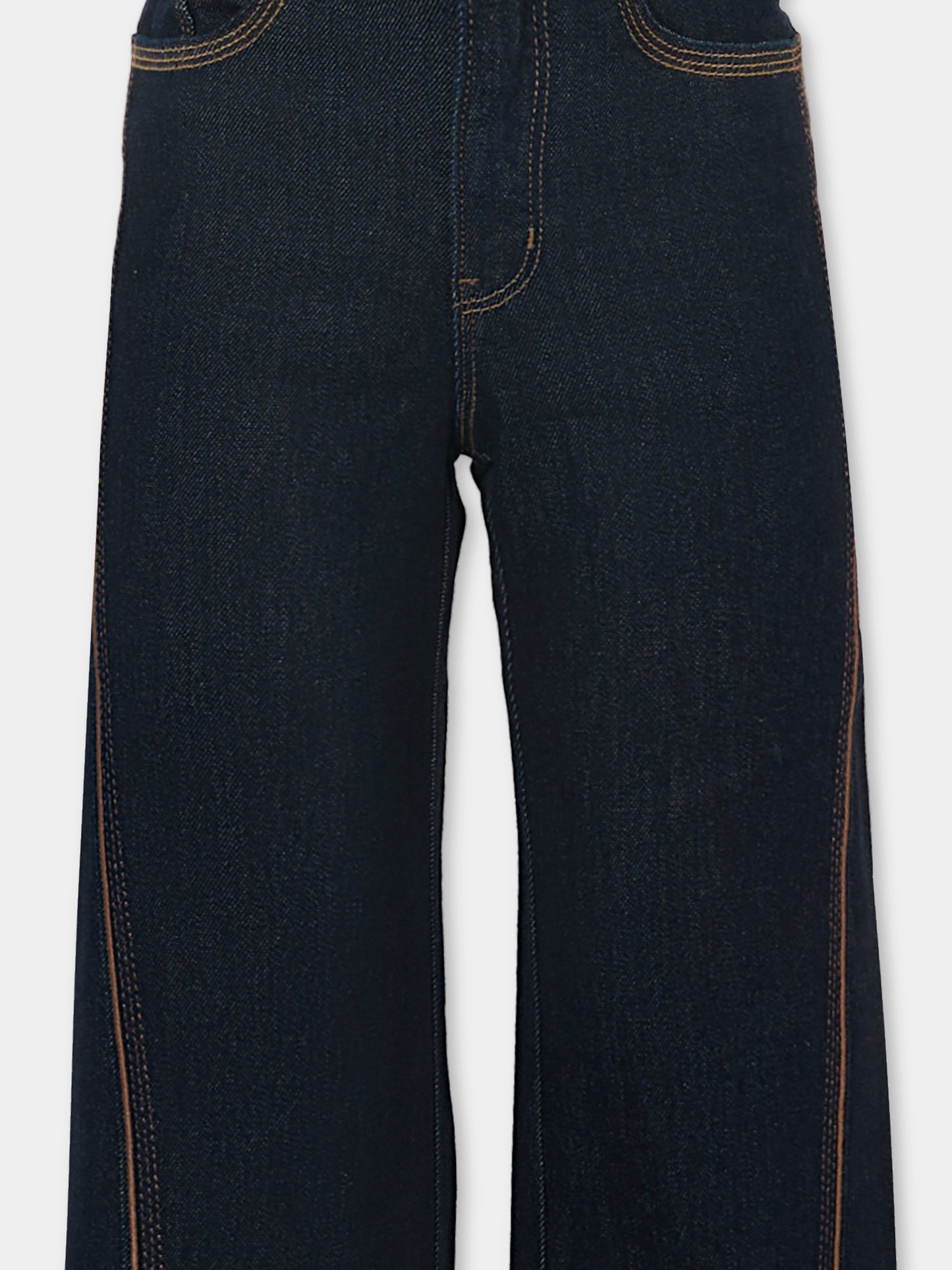 Jeans denim per bambina con logo,Karl Lagerfeld Kids,Z30935 Z10