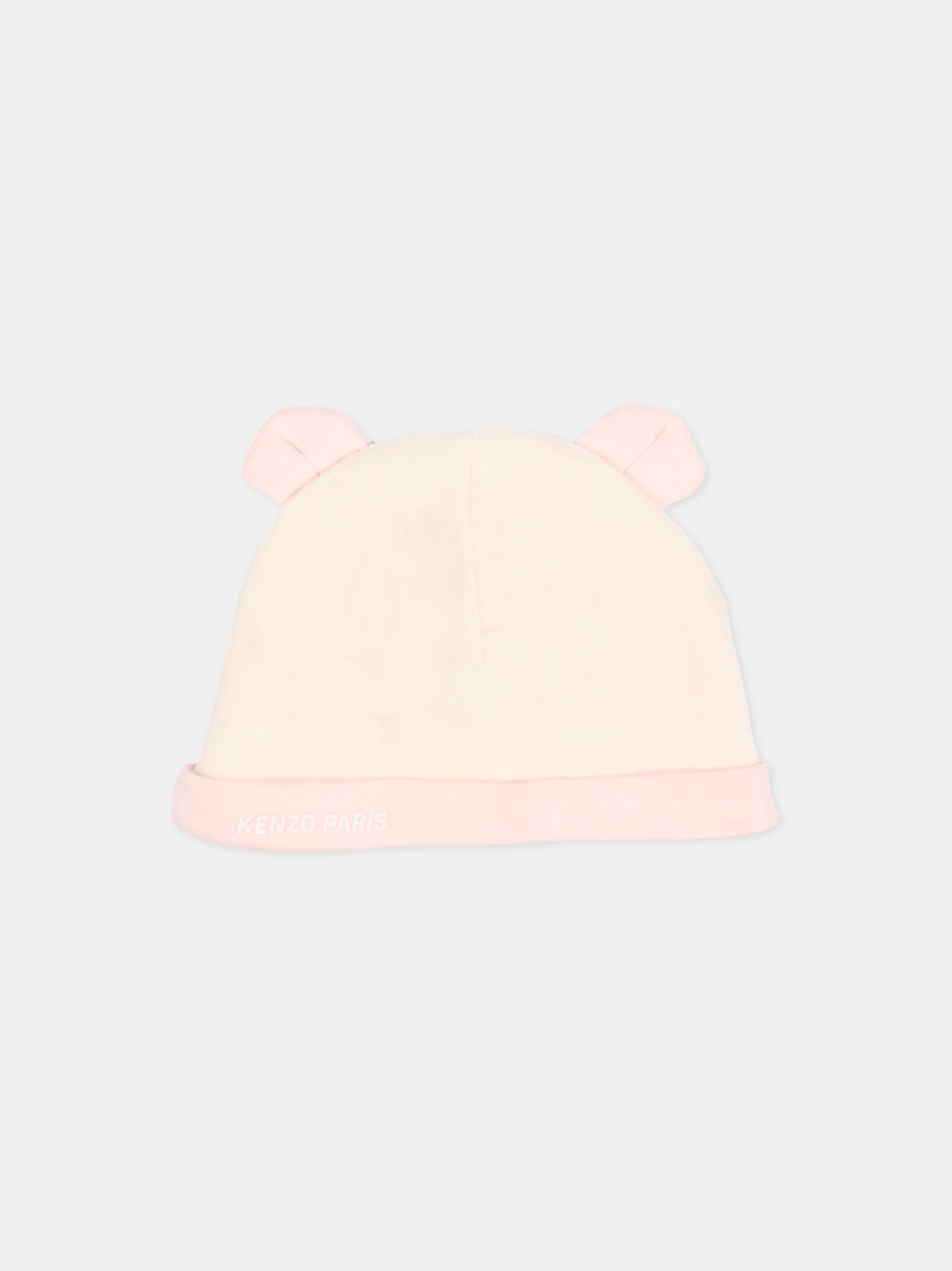 Set tutina rosa per neonata con elefante,Kenzo Kids,K61248 47R