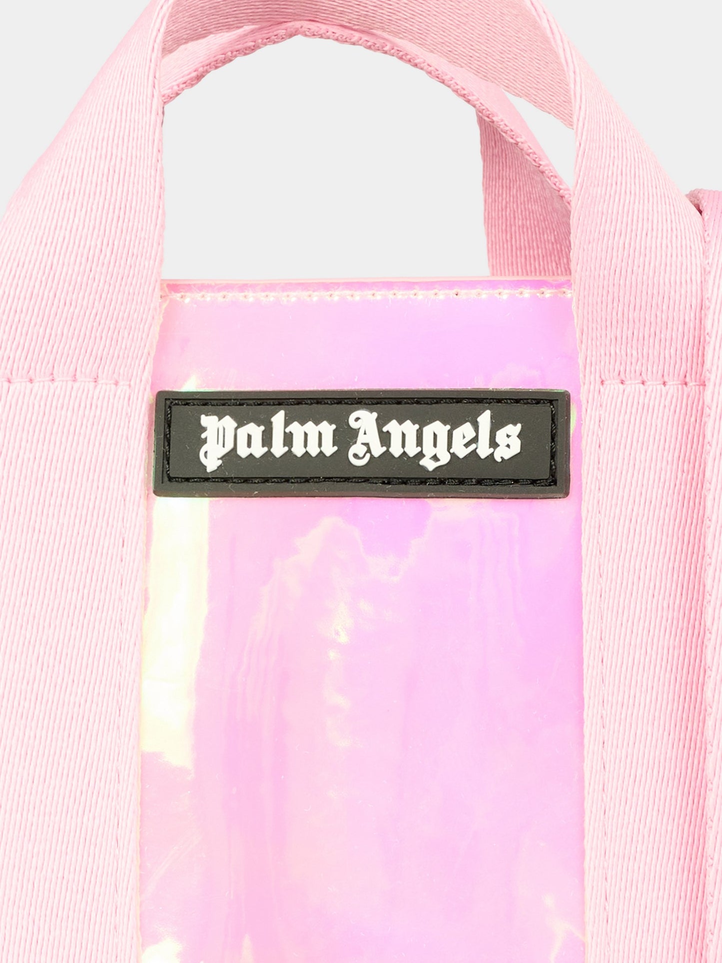 Borsa rosa per bambina con logo,Palm Angels,PGNA003F25FAB0018110
