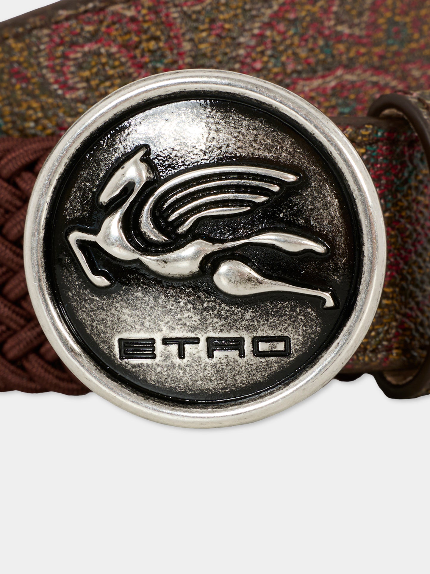 Cintura multicolor per bambino con Pegaso,Etro,GX0P21 B0082 999