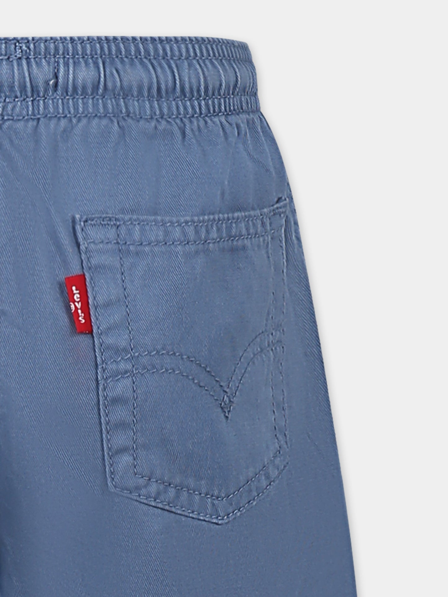 Shorts celesti per bambino,Levi's Kids,8EH006 BIA