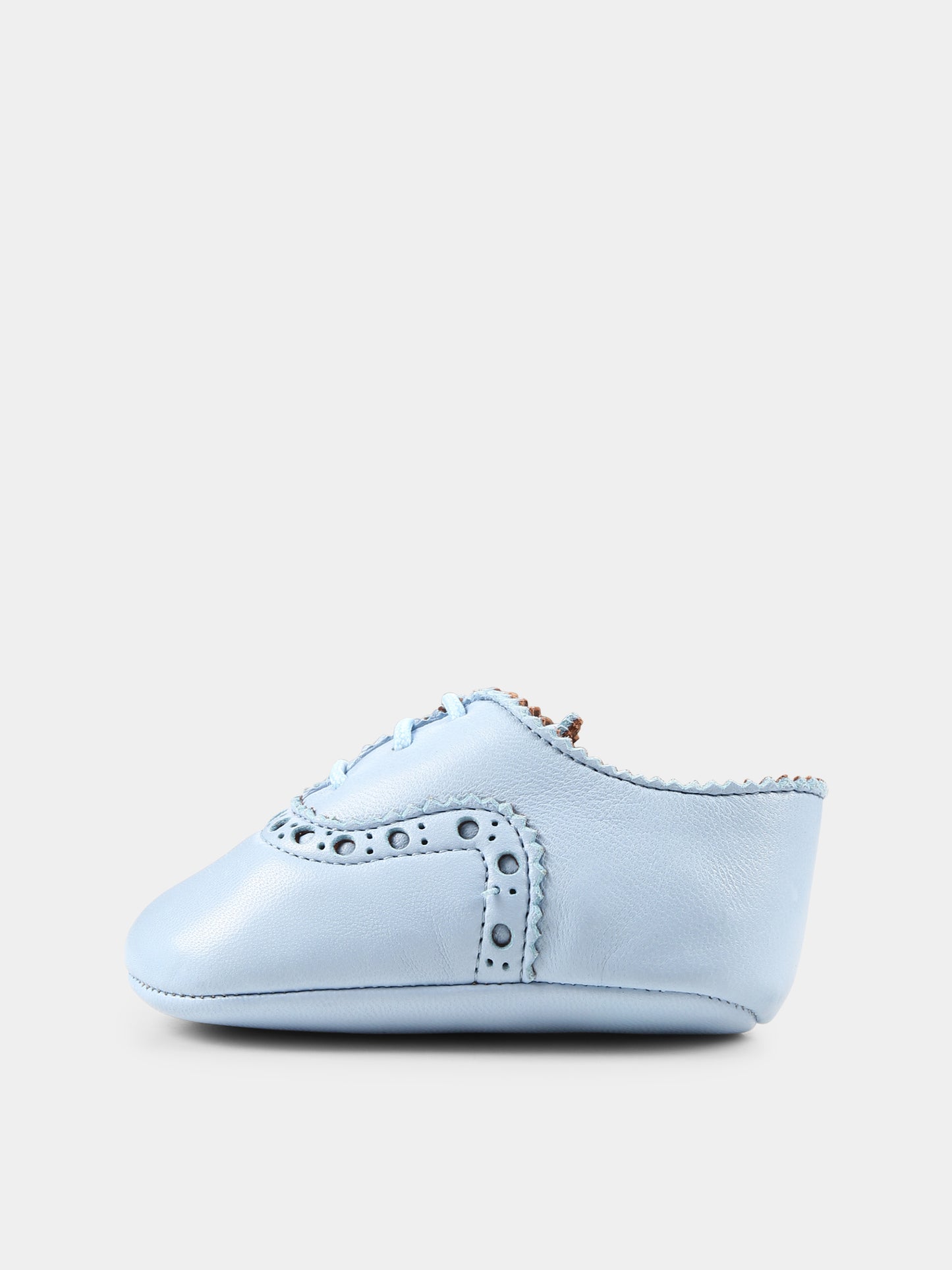 Stringate celesti per neonato,Pèpè,00428 BG NA CELESTE