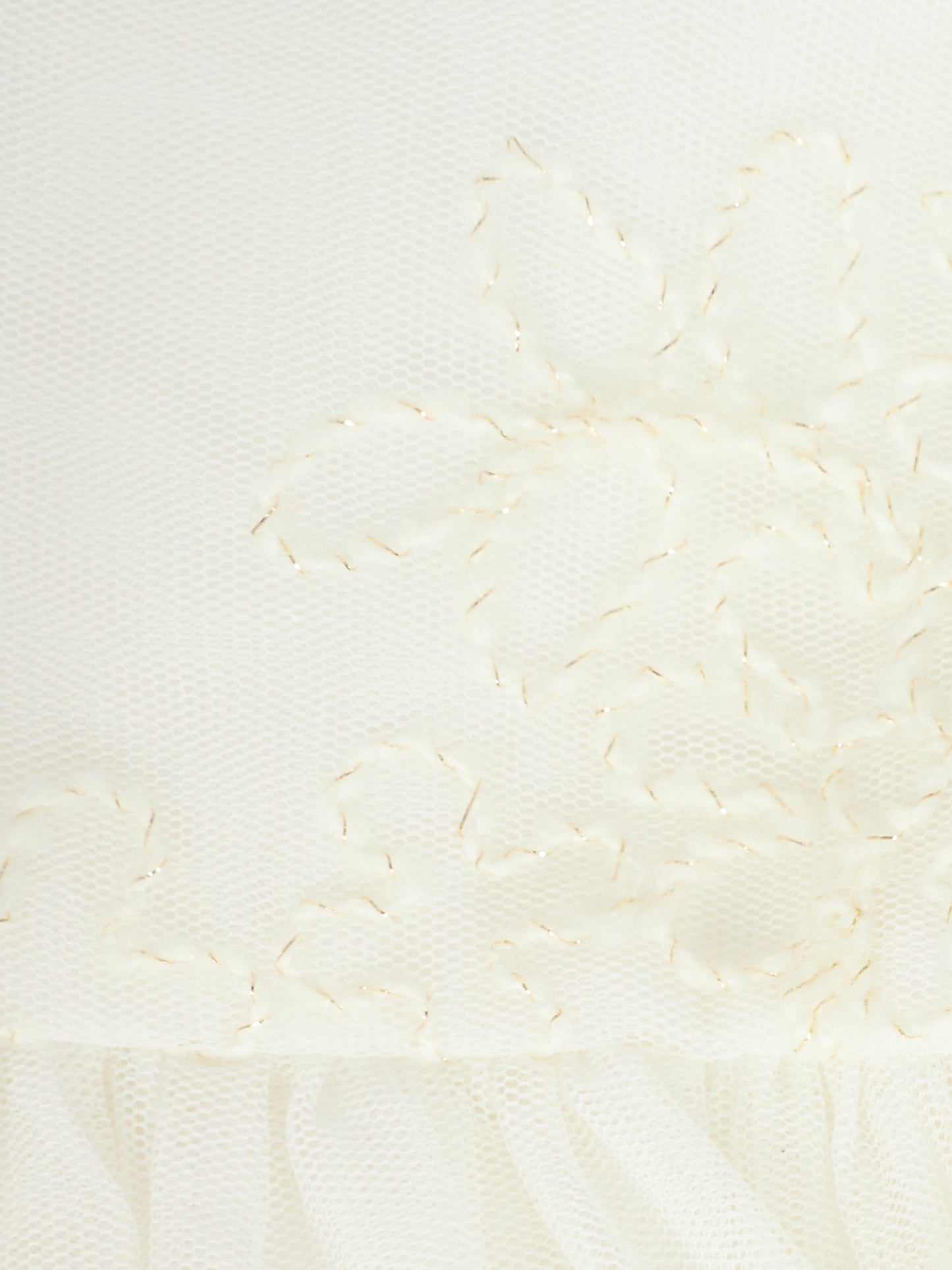 Vestito avorio per neonata con fiori ricamati,Mayoral,2902 064