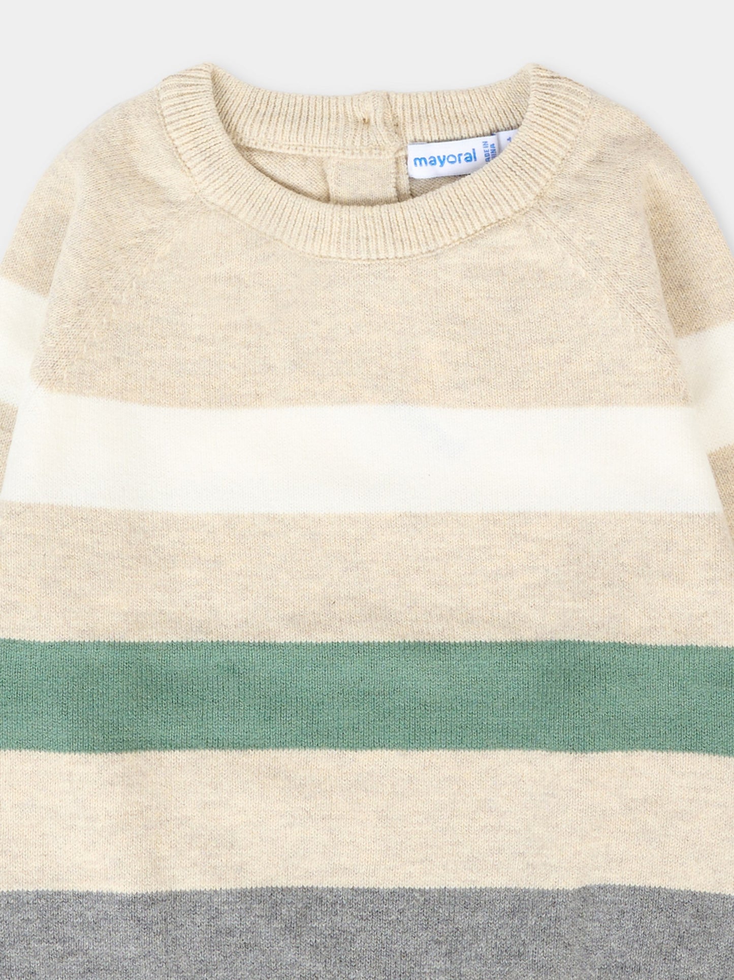 Maglione beige per neonato,Mayoral,2342 010