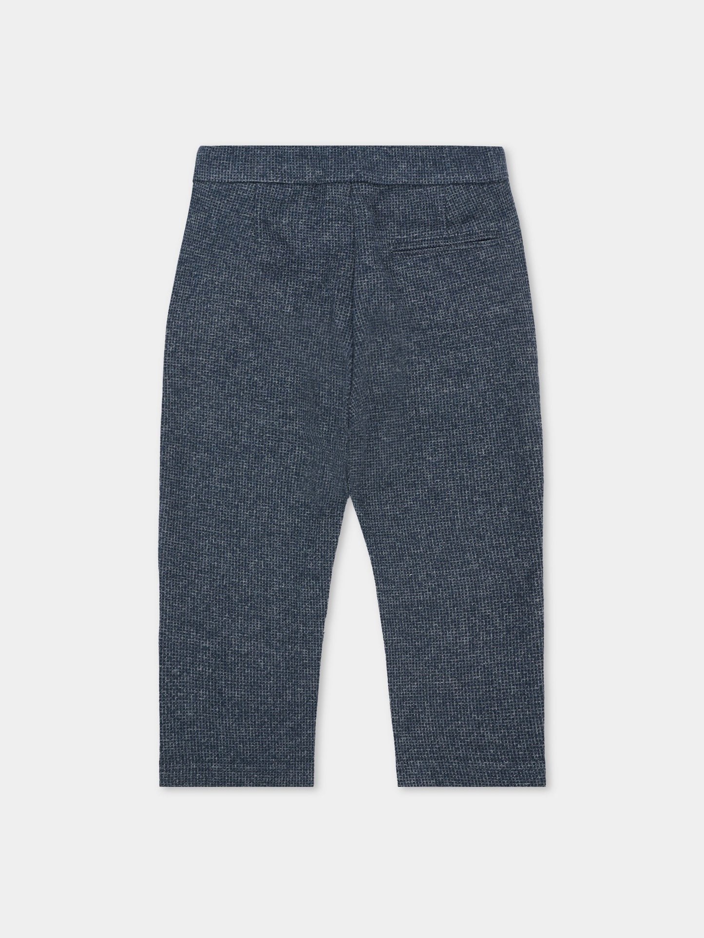 Pantaloni blu per neonato con logo,Mayoral,2511 016