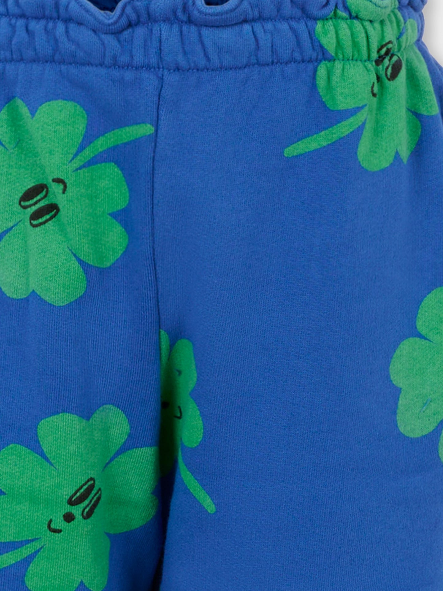 Pantaloni blu per bambina con quadrifogli,Bobo Choses,B225AC074