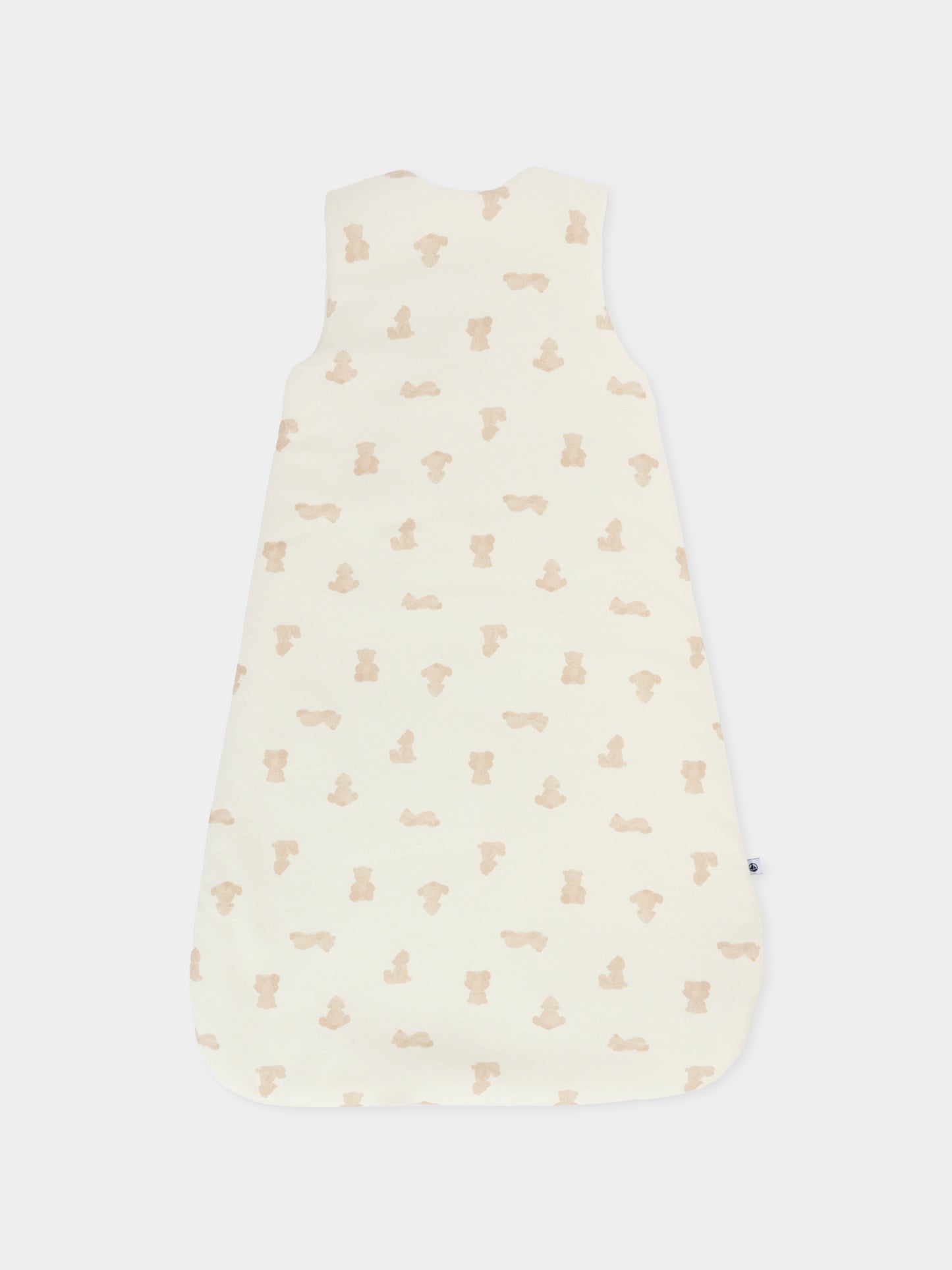 Sacco nanna avorio per neonati con orsi,Petit Bateau,A0E13 01