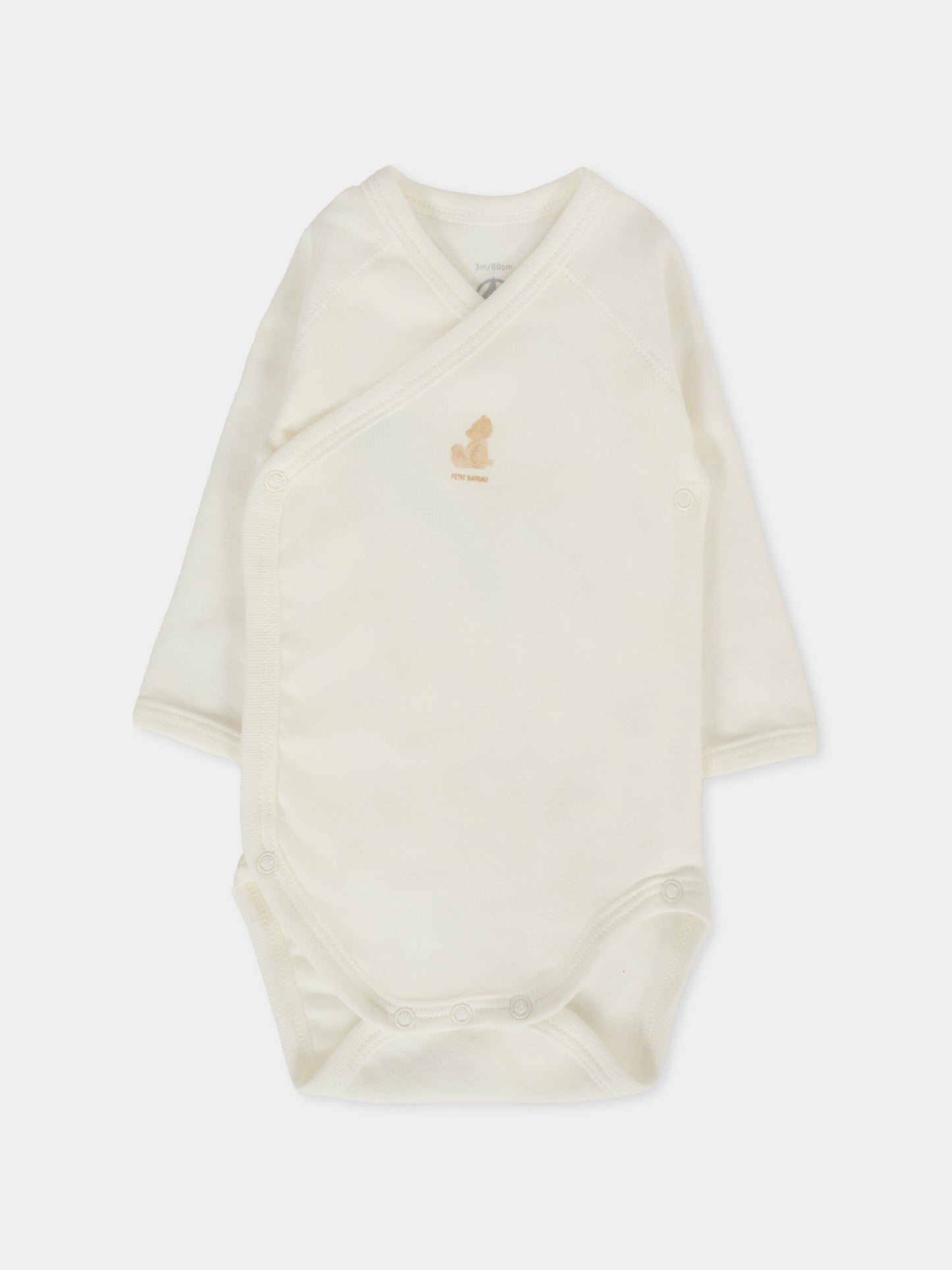 Set di body multicolor per neonati con orsi,Petit Bateau,A0DZG 00