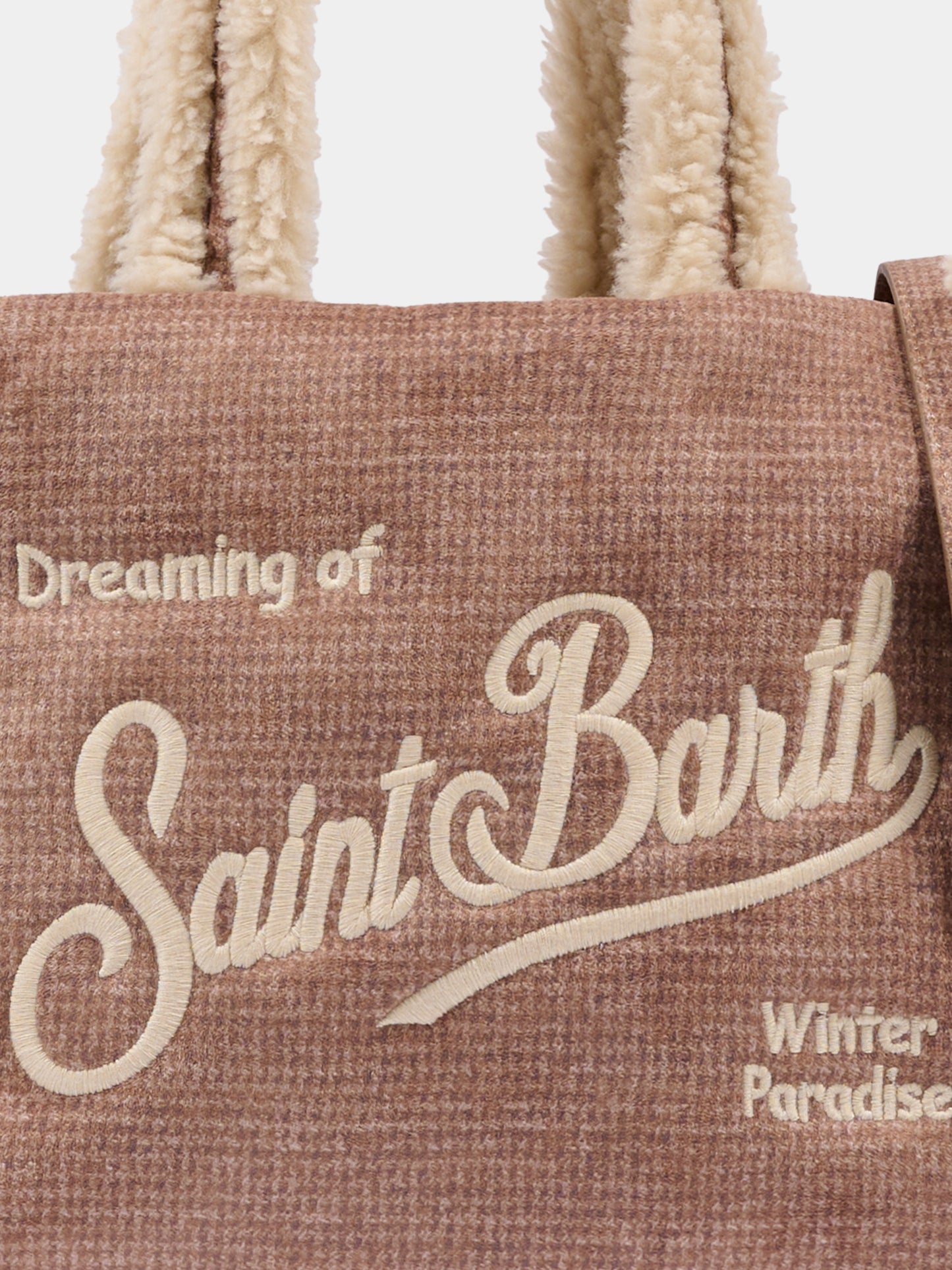 Borsa Colette marrone per bambina con logo,Mc2 Saint Barth,COL0031 - 00285I