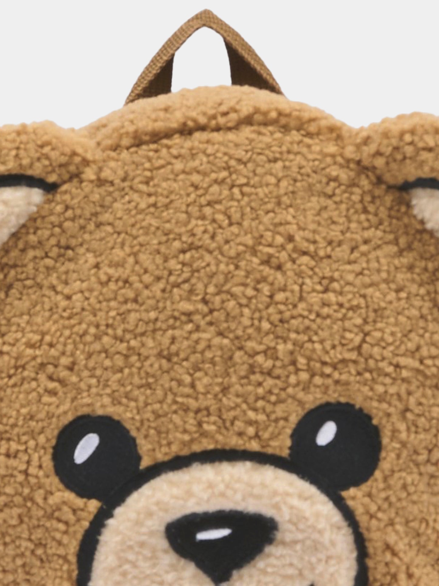 Zaino marrone per neonati con Teddy Bear,Moschino Kids,MUX05E LIA00 20351