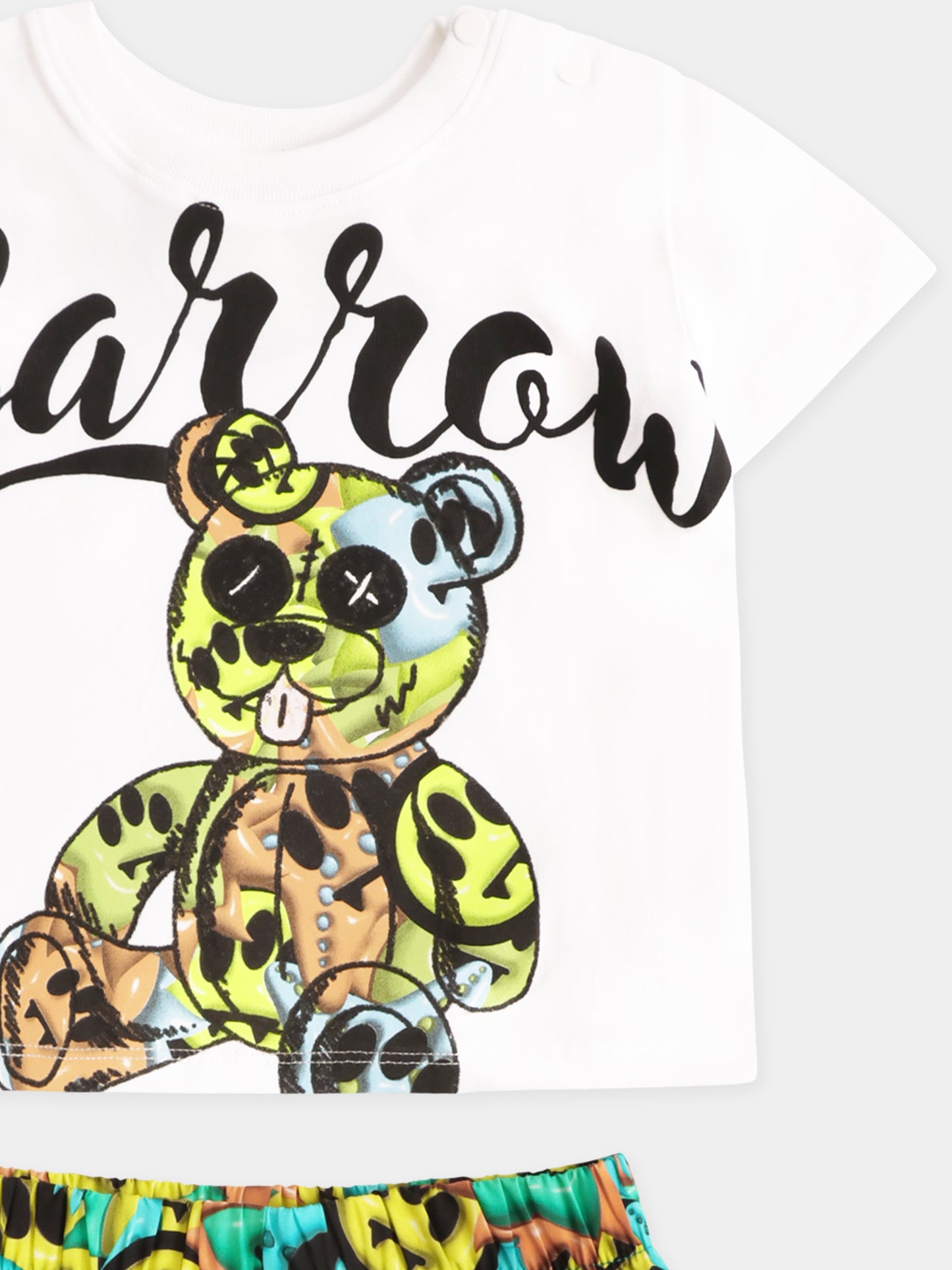 Multicolor suit for babykids with Bear