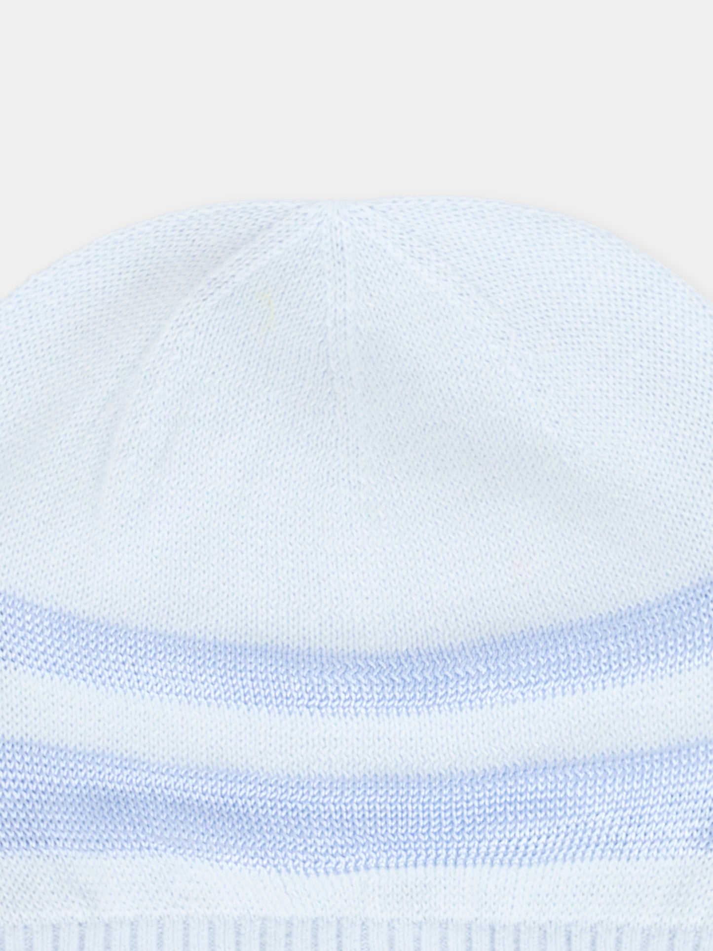 Berretto celeste per neonato con filo giallo,Gensami,CAP-STR-CO SKY BLUE