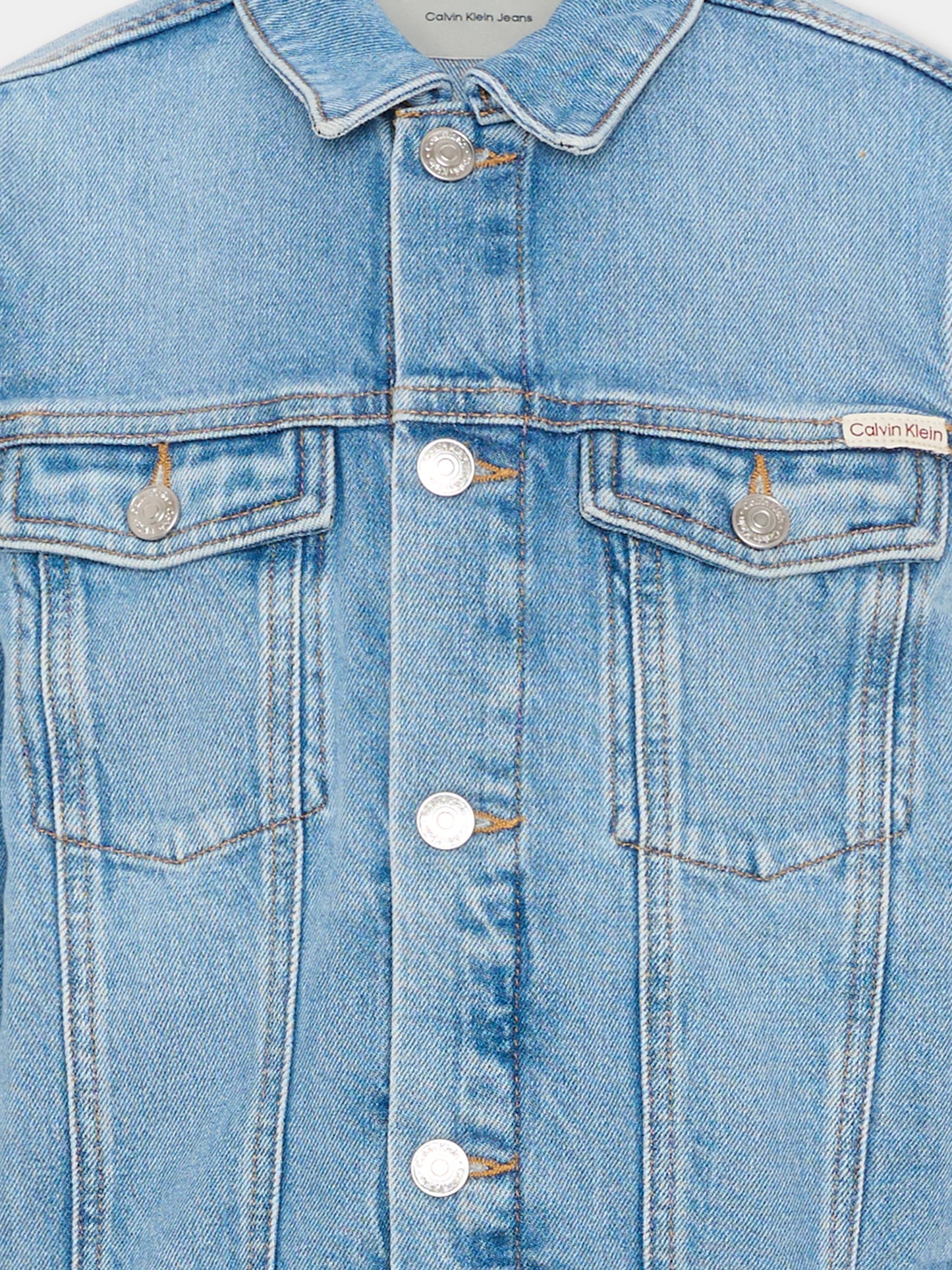 Giubbotto denim per bambini,Calvin Klein Kids,IU0IU00726 1AA