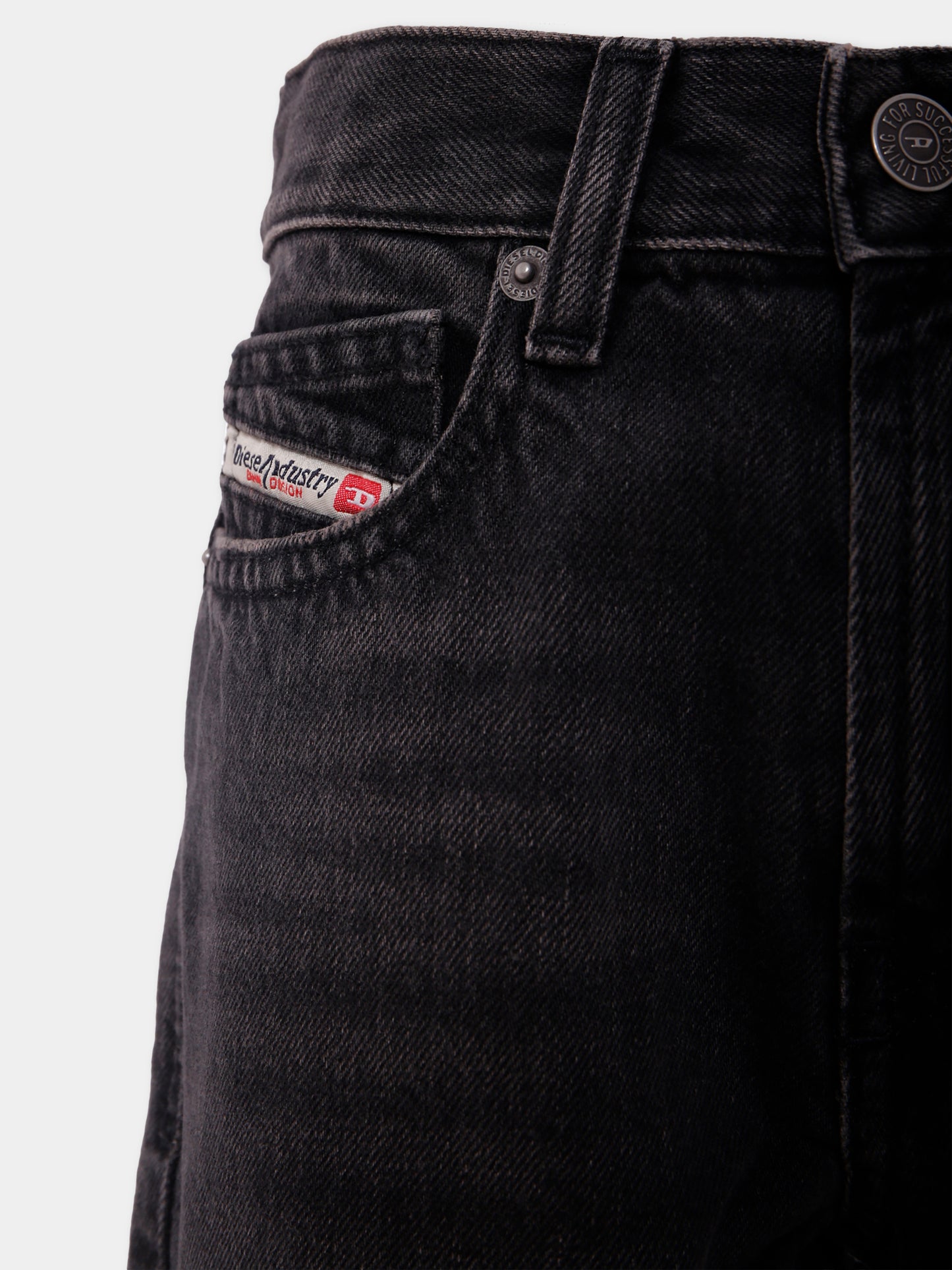 Jeans nero per bambino con logo,Diesel,J01923 KXBMM K02