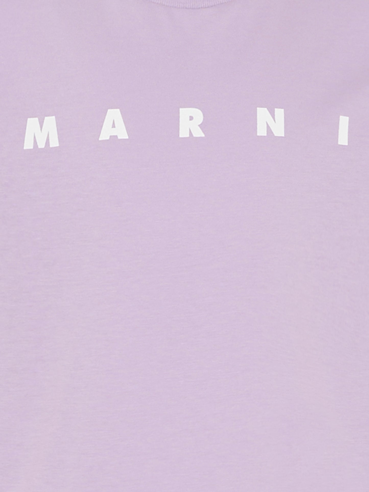 T-shirt lilla per bambina con logo,Marni Kids,M01601 M00RF 0M612