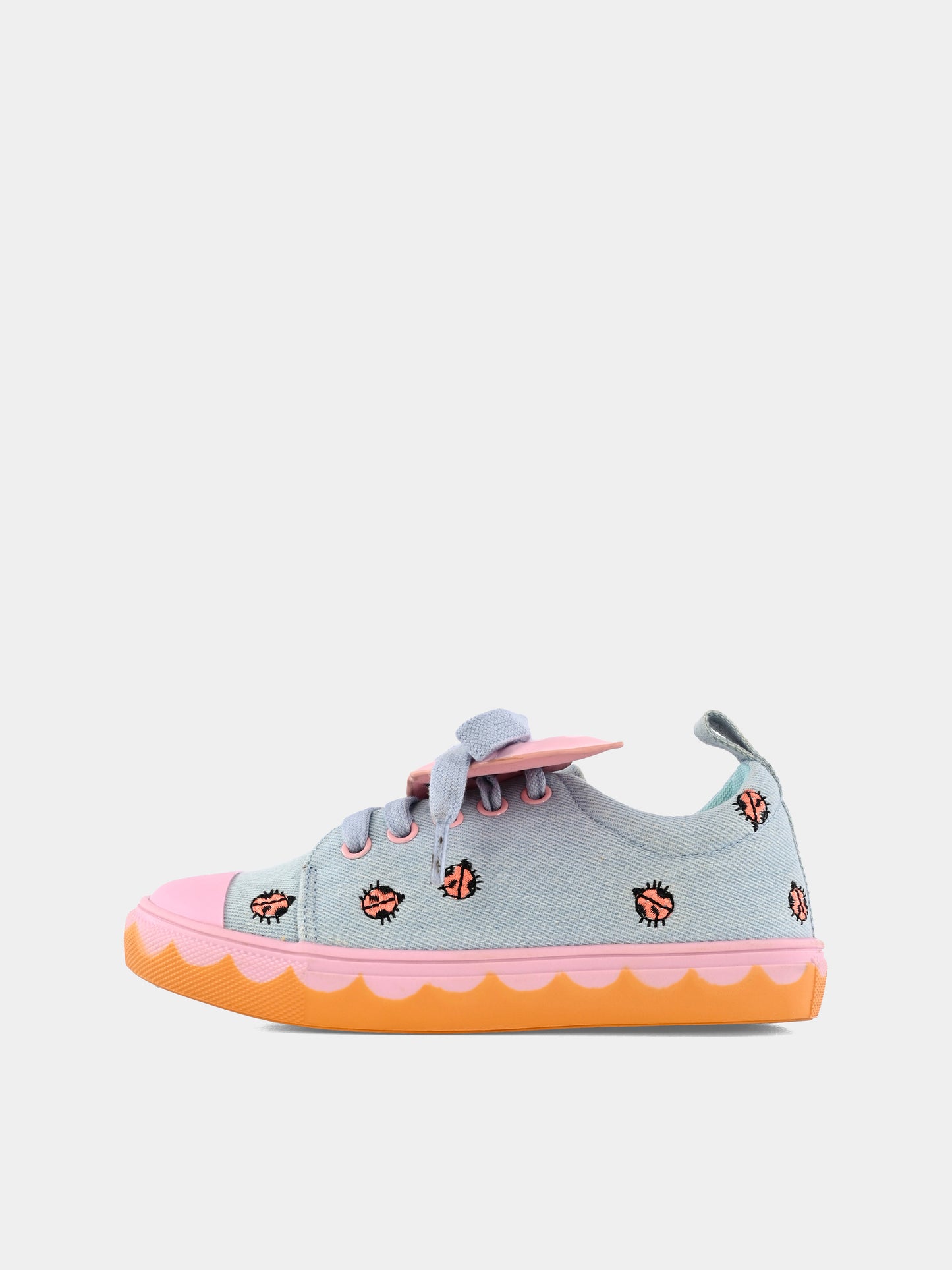 Sneakers multicolor per bambina con coccinelle,Stella Mccartney Kids,TW0B56 Z2944 999