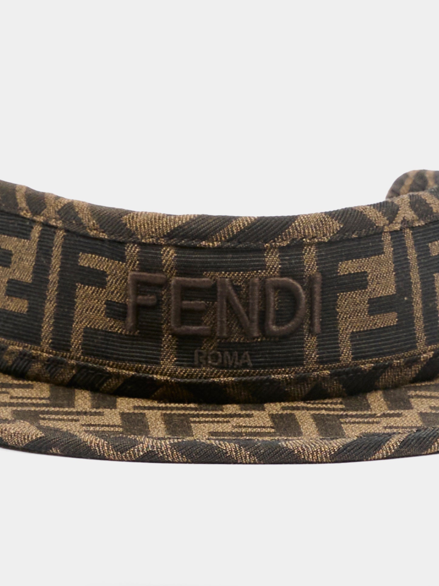 Cappello marrone per bambini con FF,Fendi Kids,JUP083 AWF5 F0VAT