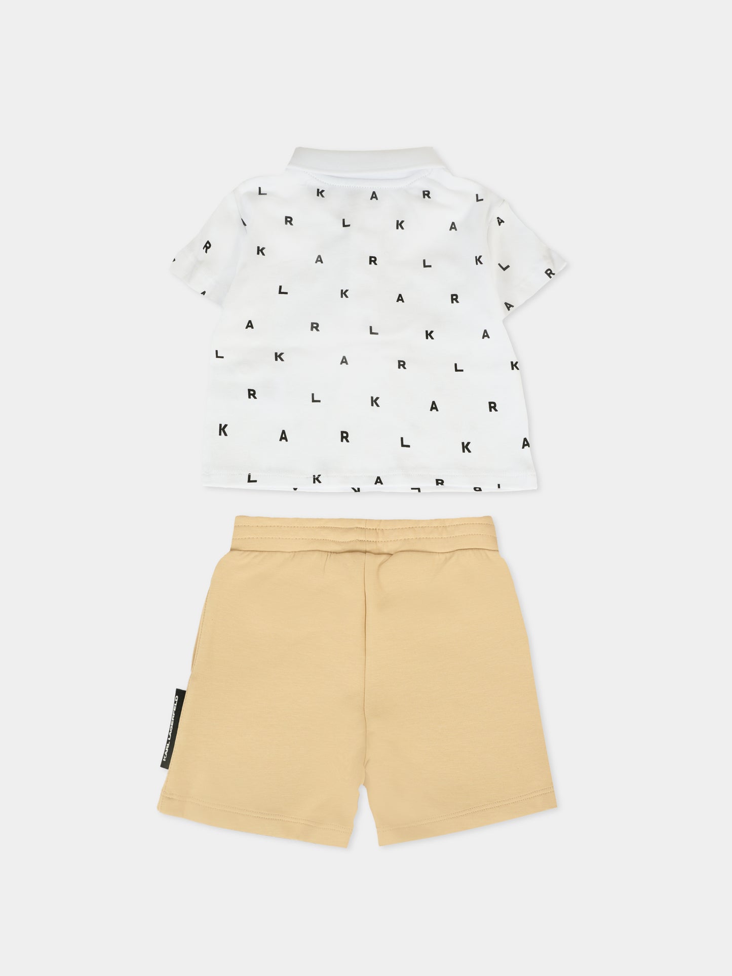Completo multicolor per neonato con logo,Karl Lagerfeld Kids,Z30501 296