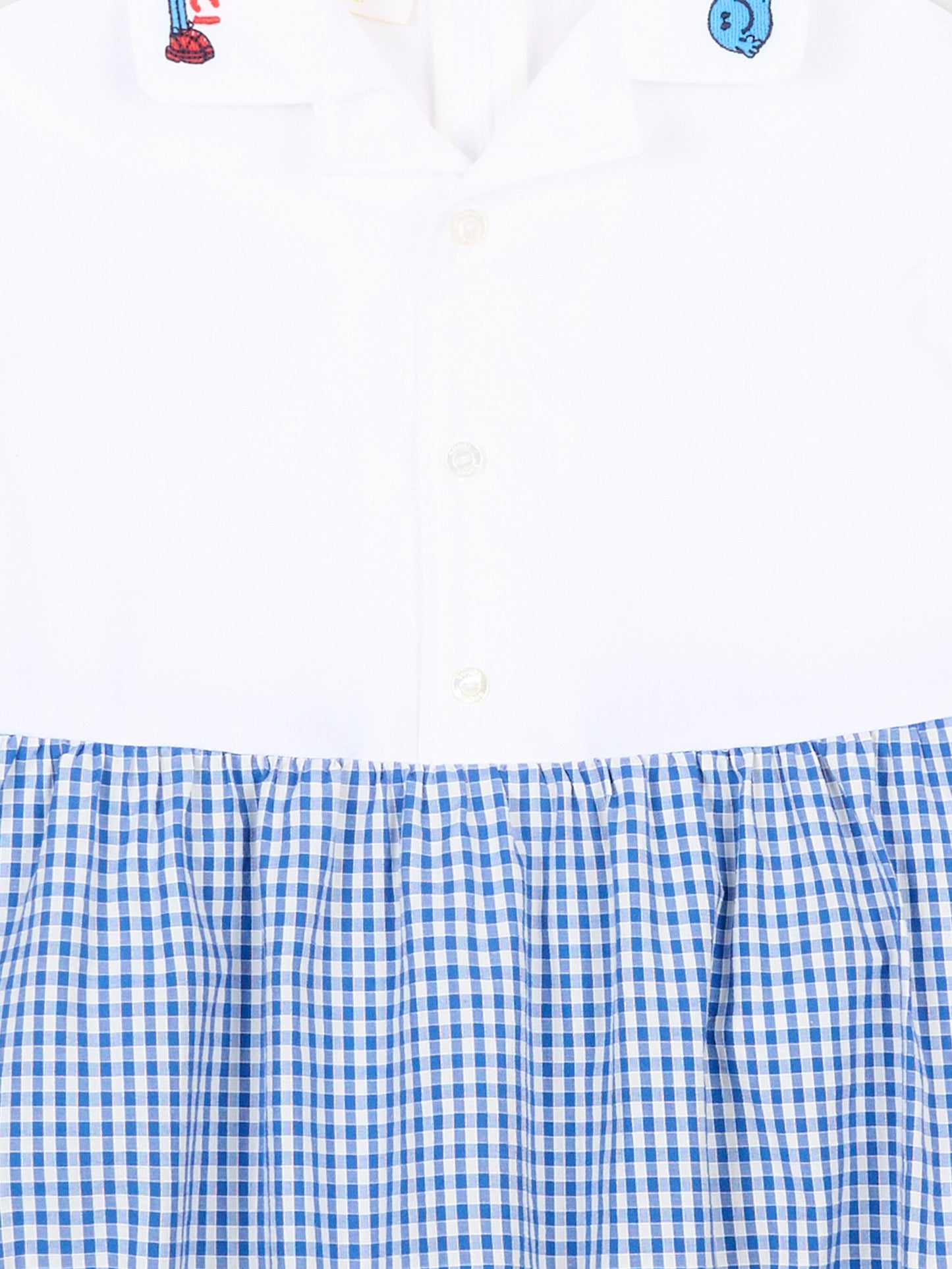 Pagliaccetto multicolor per neonato con Mr. Tall,Gucci Kids,854181 XWA7Y 4337