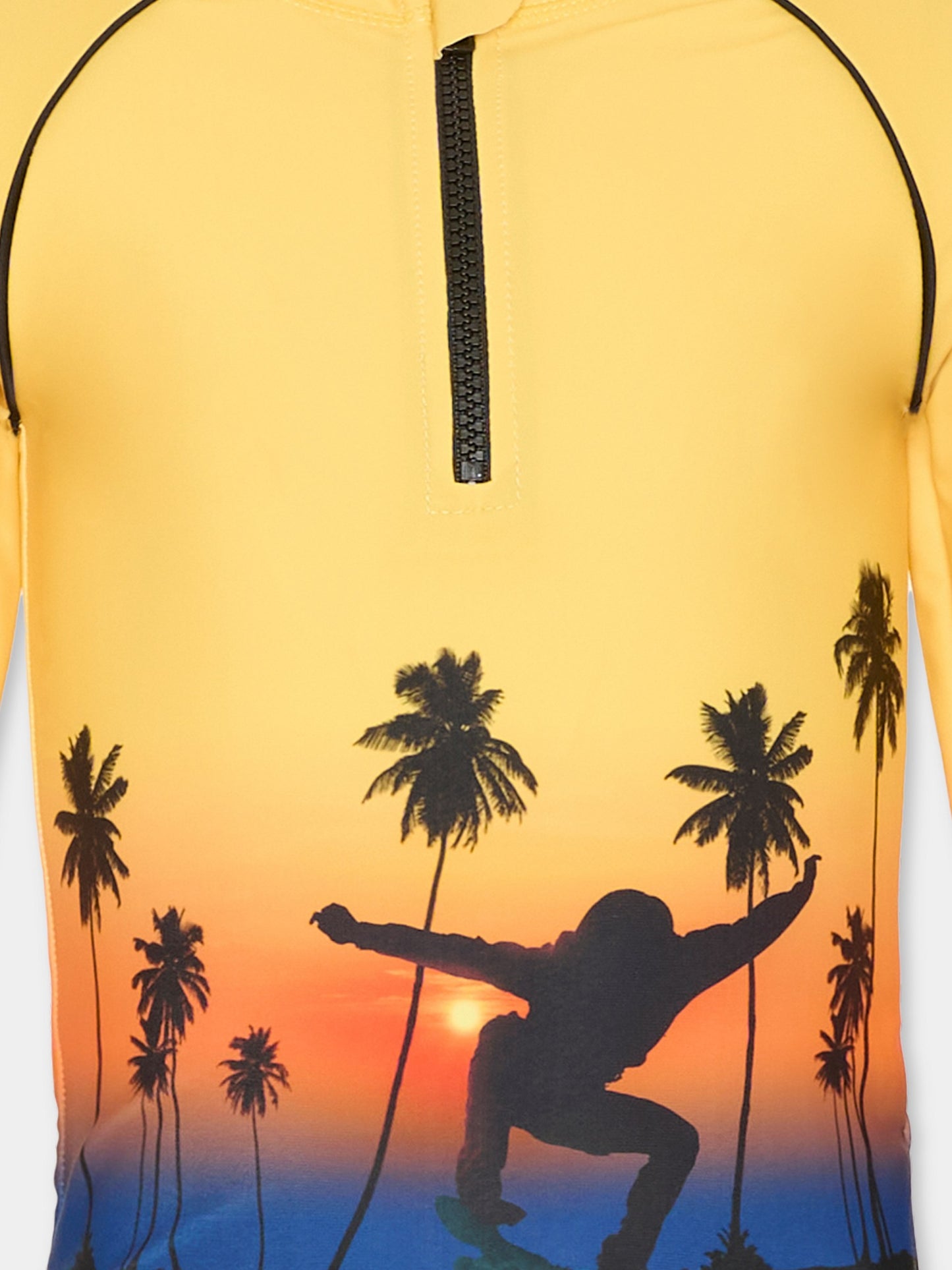 T-shirt Anti UV Noble multicolor per bambino con skate,Molo,8S26P206 5196