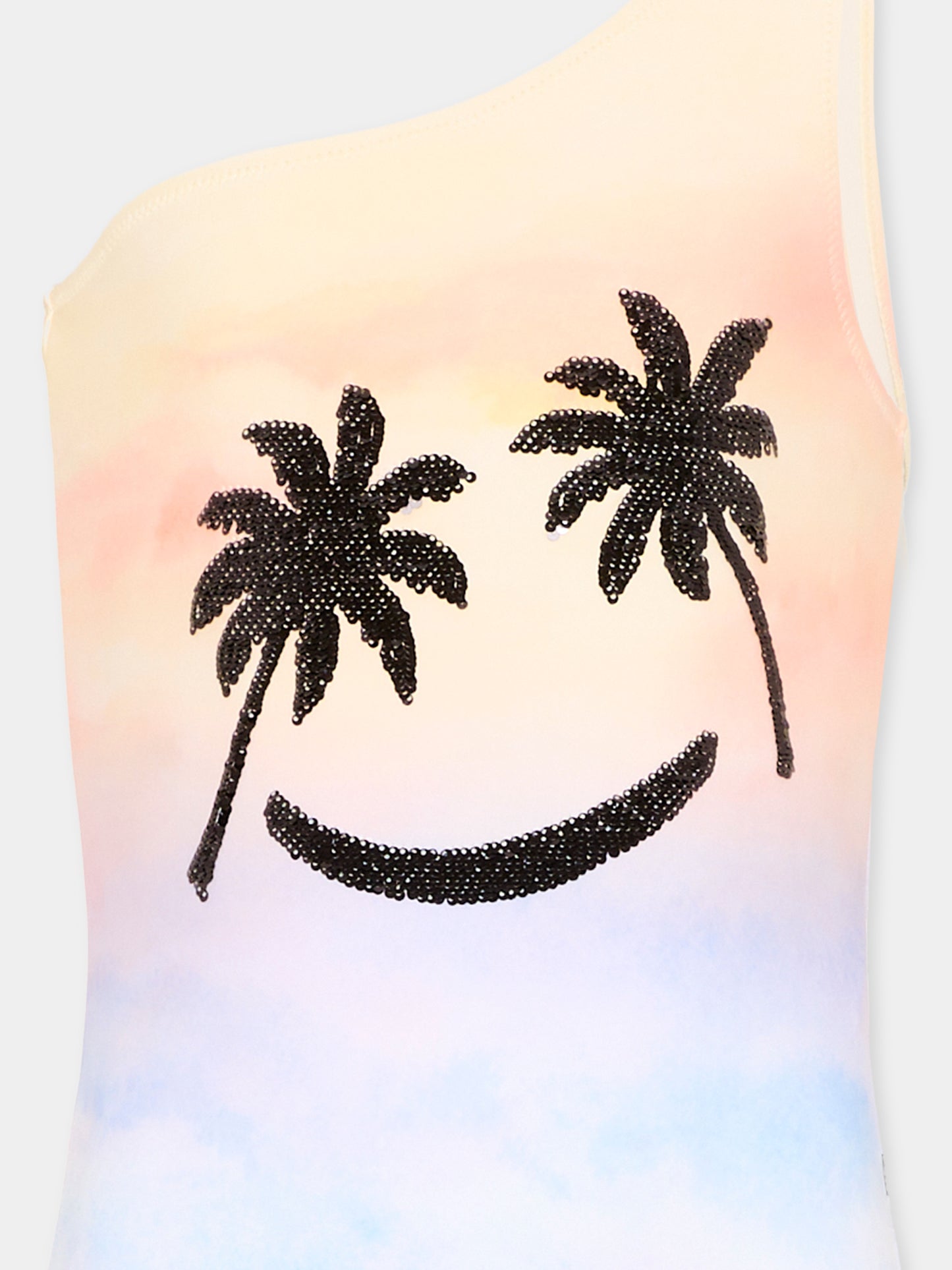 Costume multicolor Nai per bambina con palme,Molo,8S26P530 5220