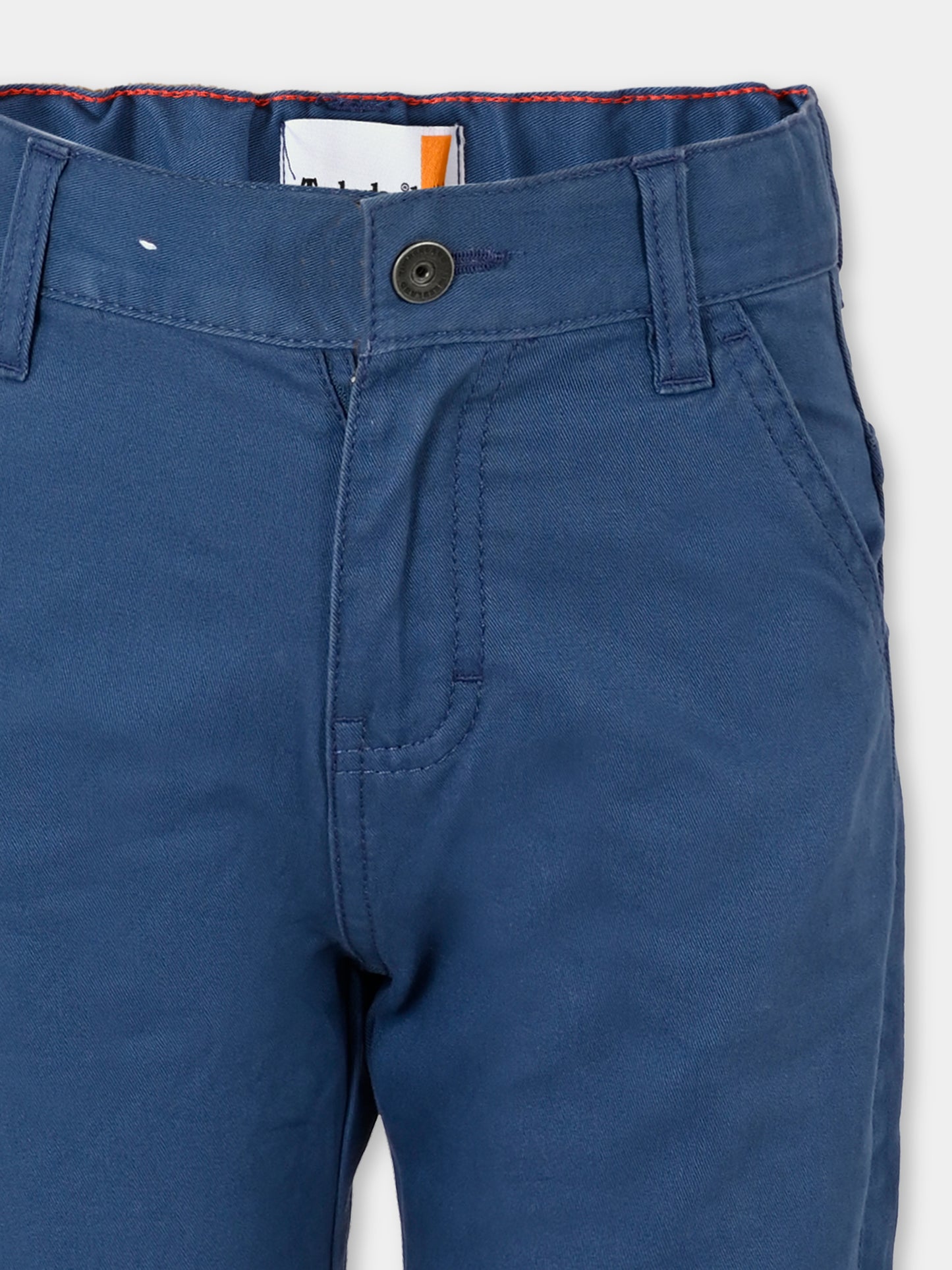 Pantaloni blu per bambino con patch,Timberland,T60274 827