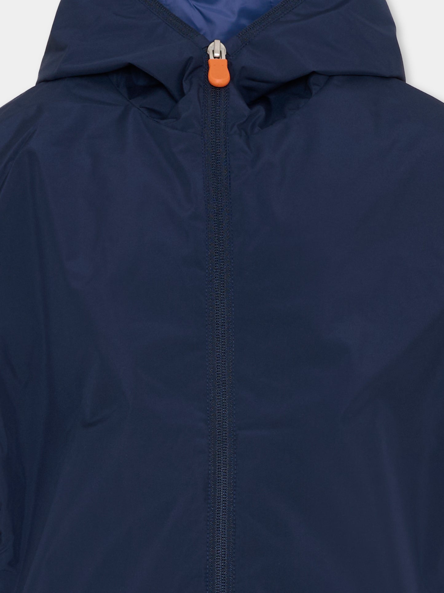 Giacca a vento blu per bambini,Save The Duck Kids,J31153G WIND22 90000