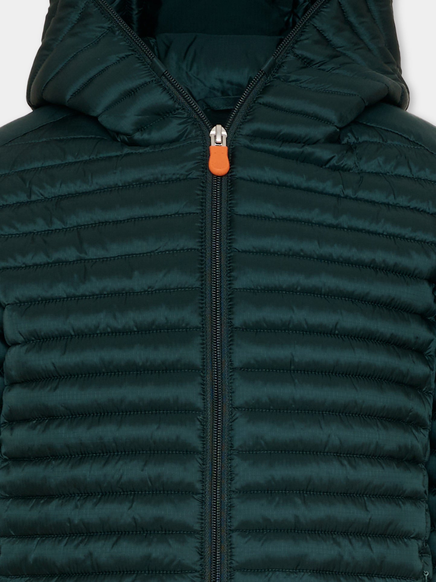 Piumino verde Raz per bambino,Save The Duck Kids,J30650B STOP22 50079