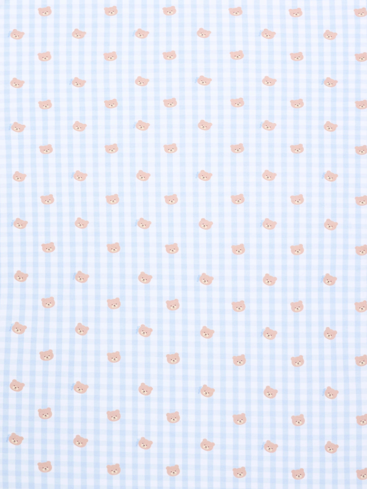 Coperta azzurra per neonato con teddy bear,Nanán,E26022A