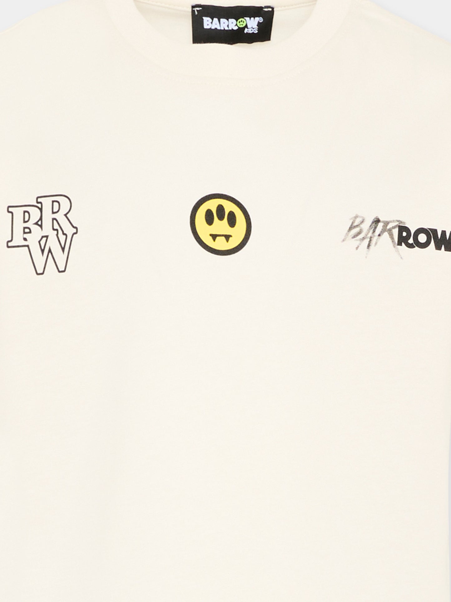T-Shirt avorio per bambini Barrow Team,Barrow,S6BKJUTH061 013