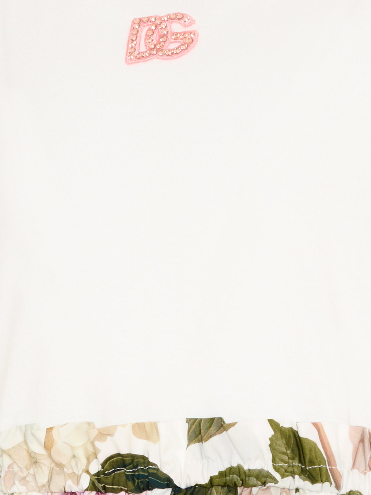 Vestito multicolor per bambina con stampa floreale,Dolce & Gabbana Kids,L5JDAU G7PQP S9000