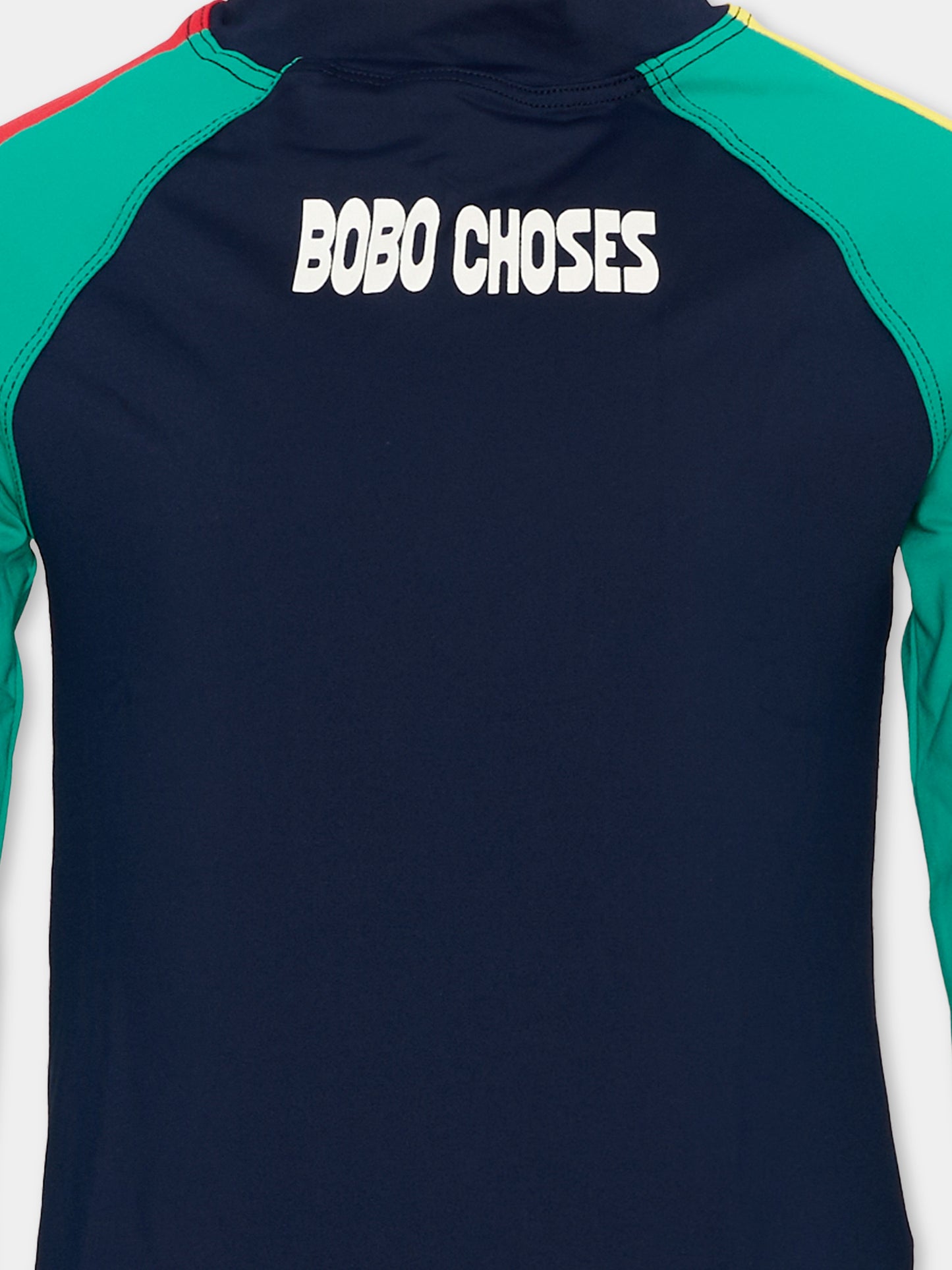 Maglia anti UV blu per bambino con logo,Bobo Choses,B126AC132