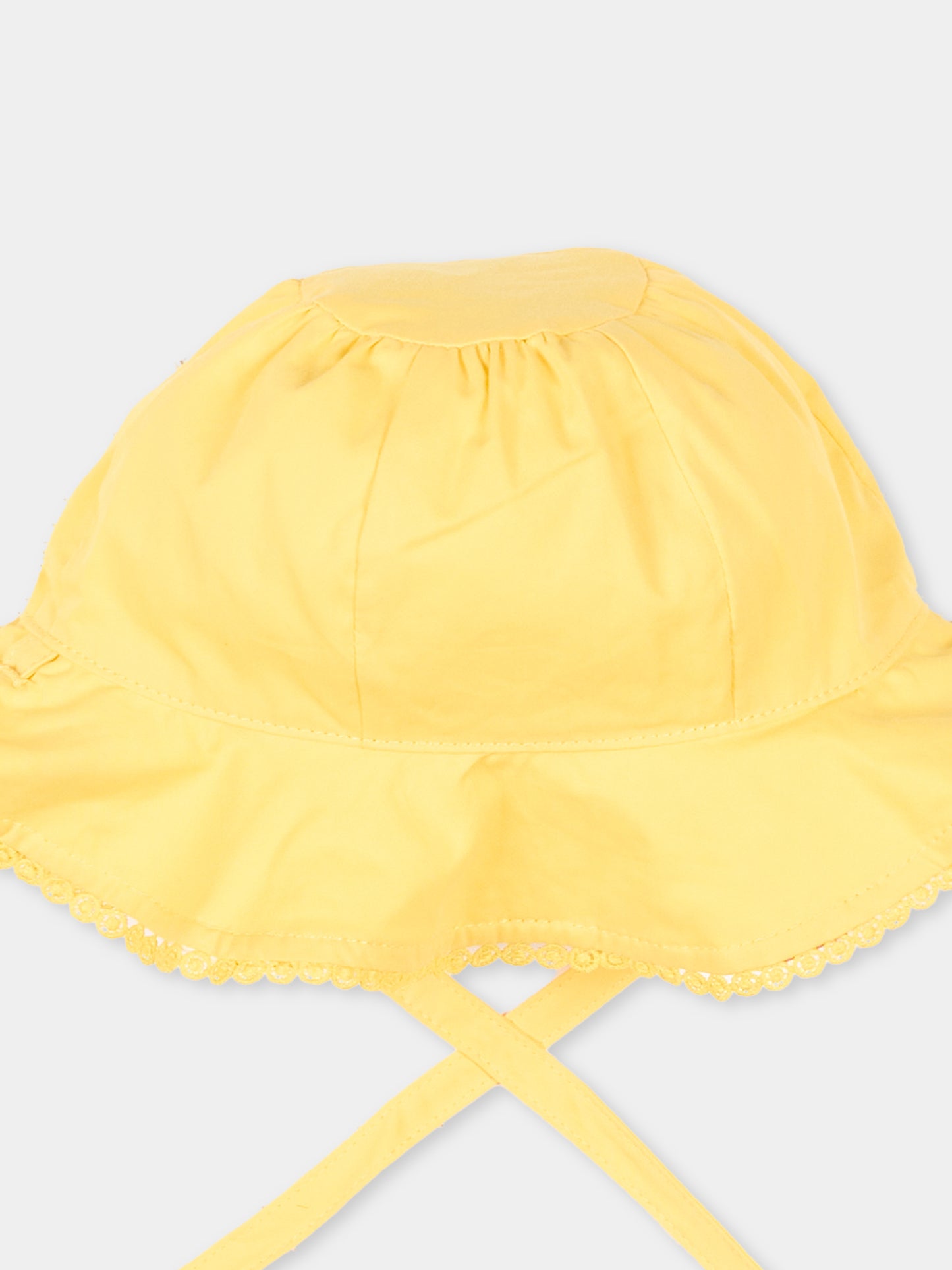 Cloche gialla per neonata con margherite,Mayoral,10144 047