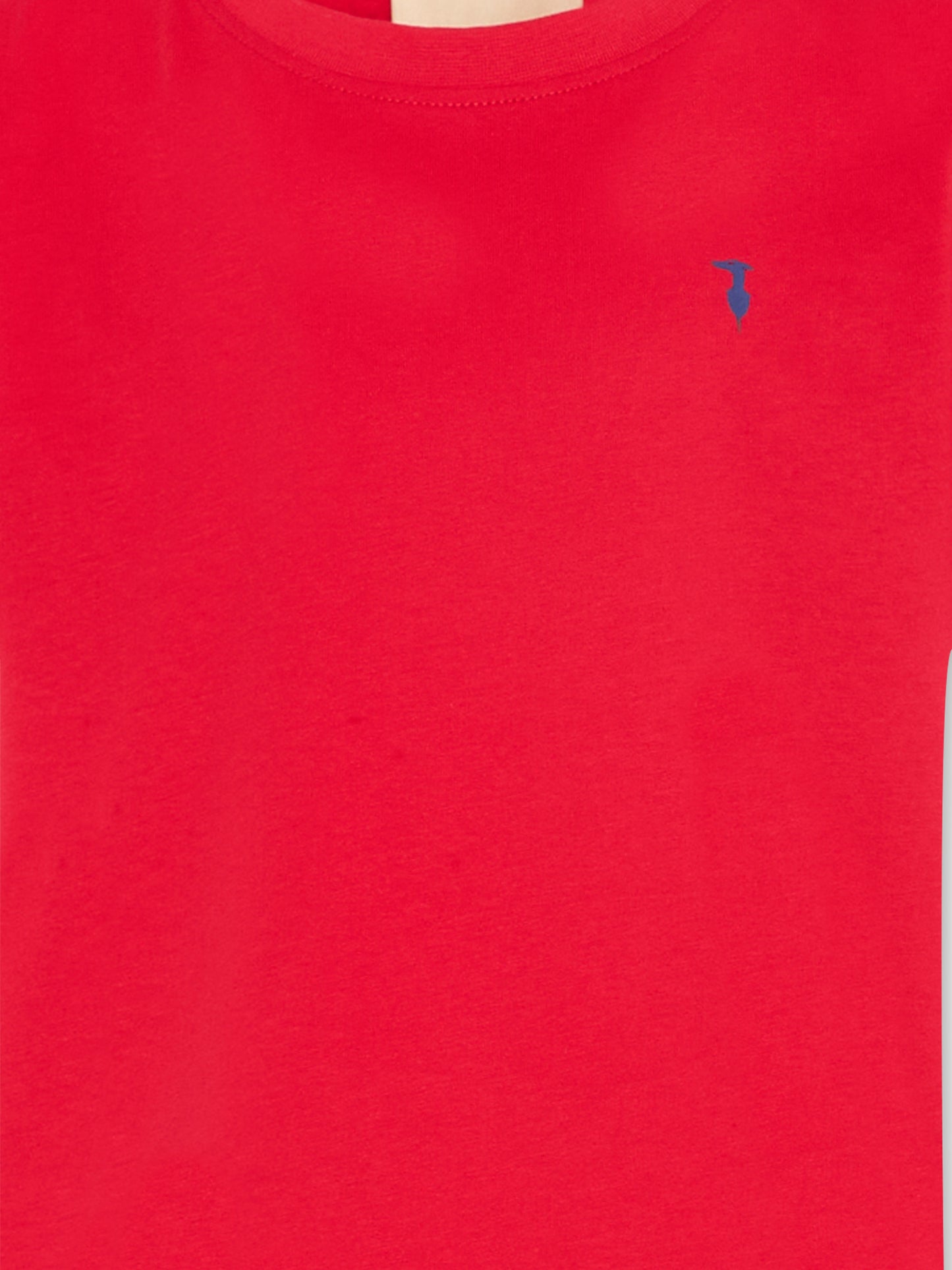 T-Shirt rossa per bambino con logo,Trussardi Junior,TBP26002TS RED LYCHEE