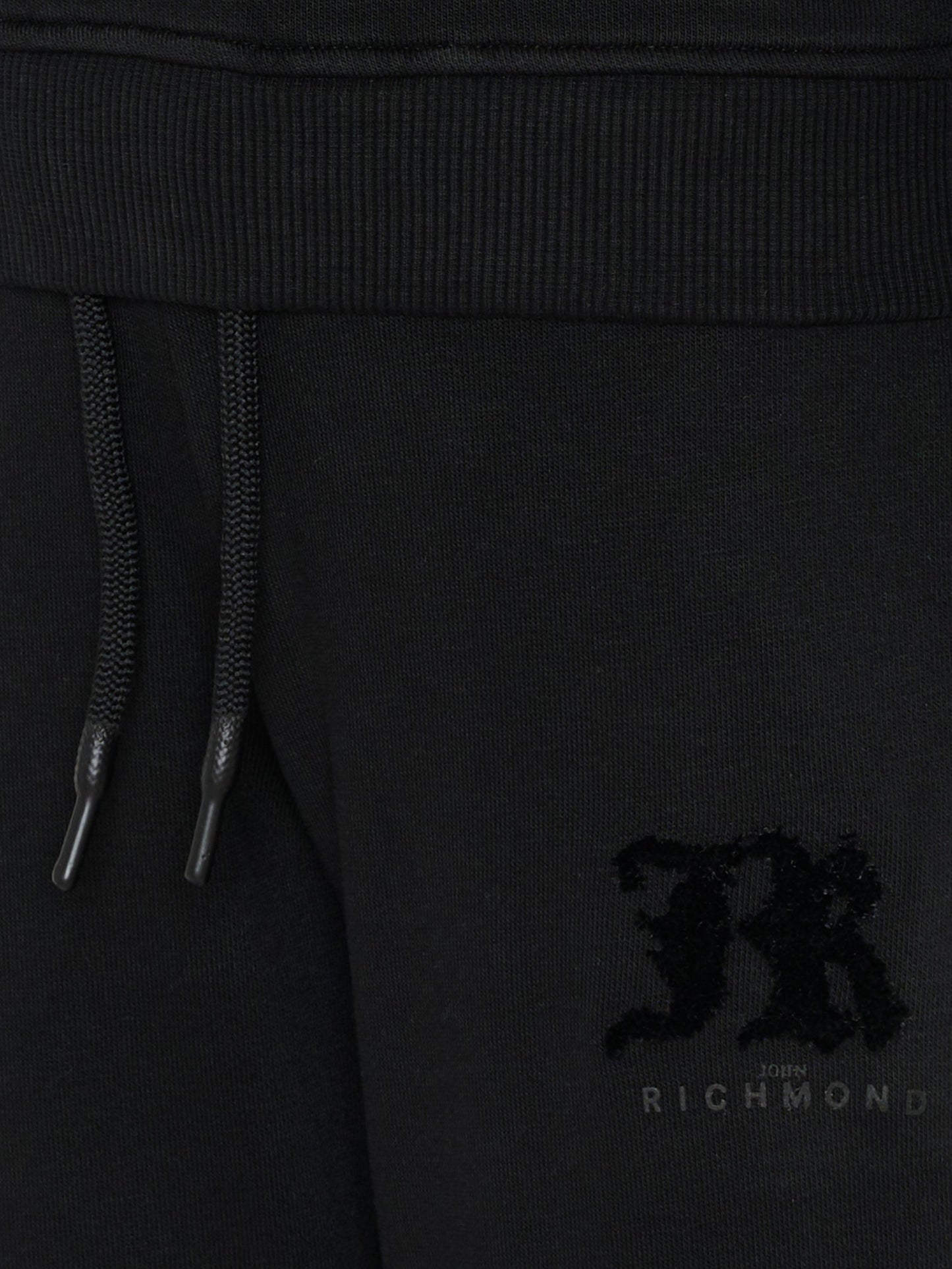 Completo nero per bambina con logo,Richmond,RGA25002CF BLACK