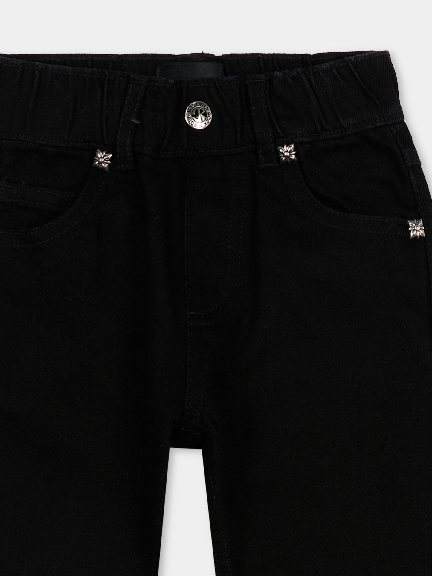 Jeans nero per neonato,Richmond,RIP26074JE BLACK