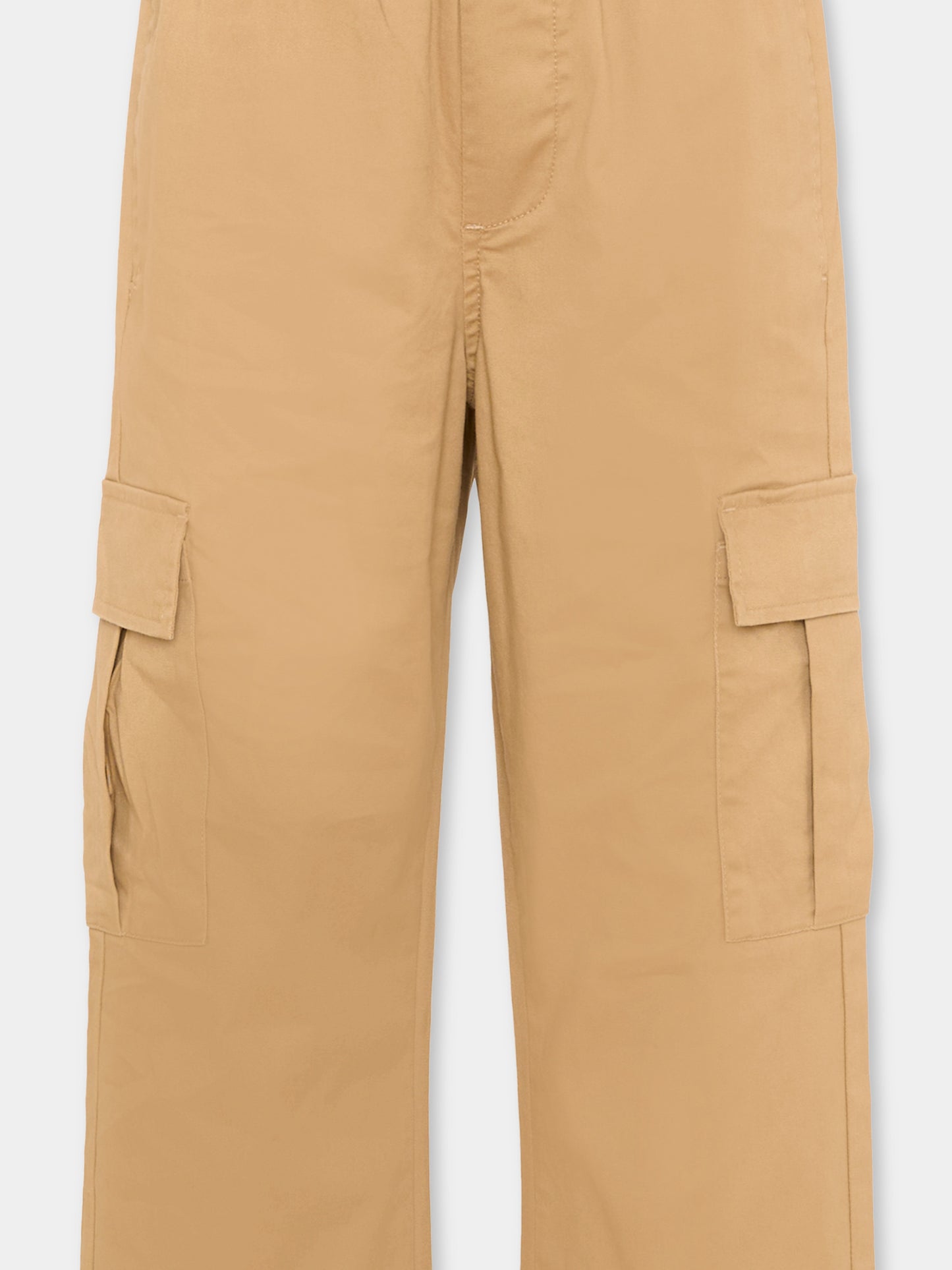 Pantalone marrone per bambino cargo,Trussardi Junior,TBP26133PA BROWN MACCHIATO