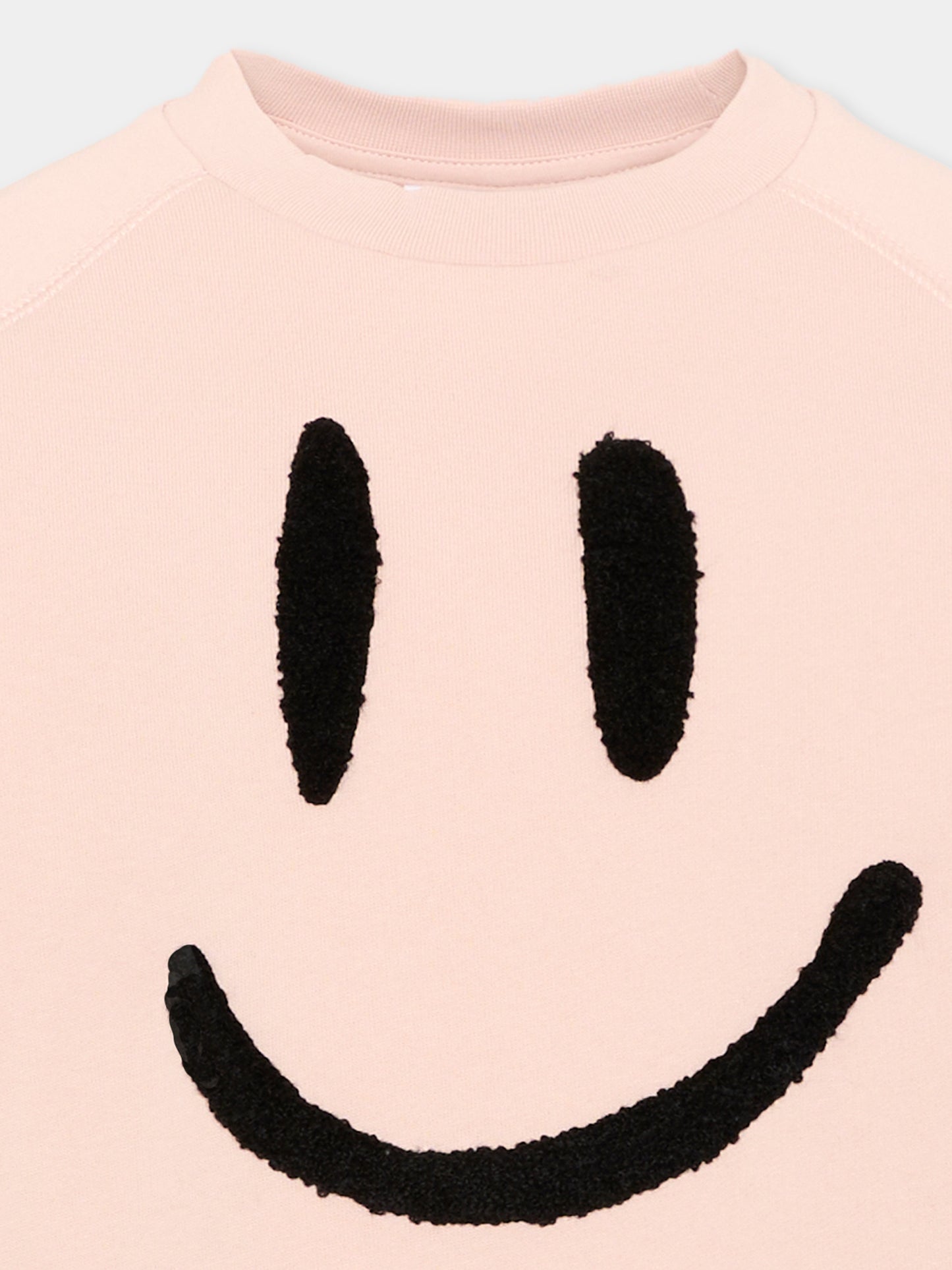Felpa rosa Mike per bambina smile,Molo,6W26J201 8058