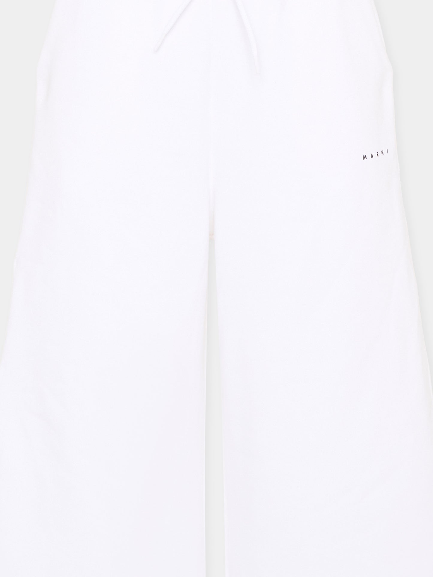 Pantaloni sportivi bianchi per bambini con logo,Marni Kids,M01432 M00V0 0M100