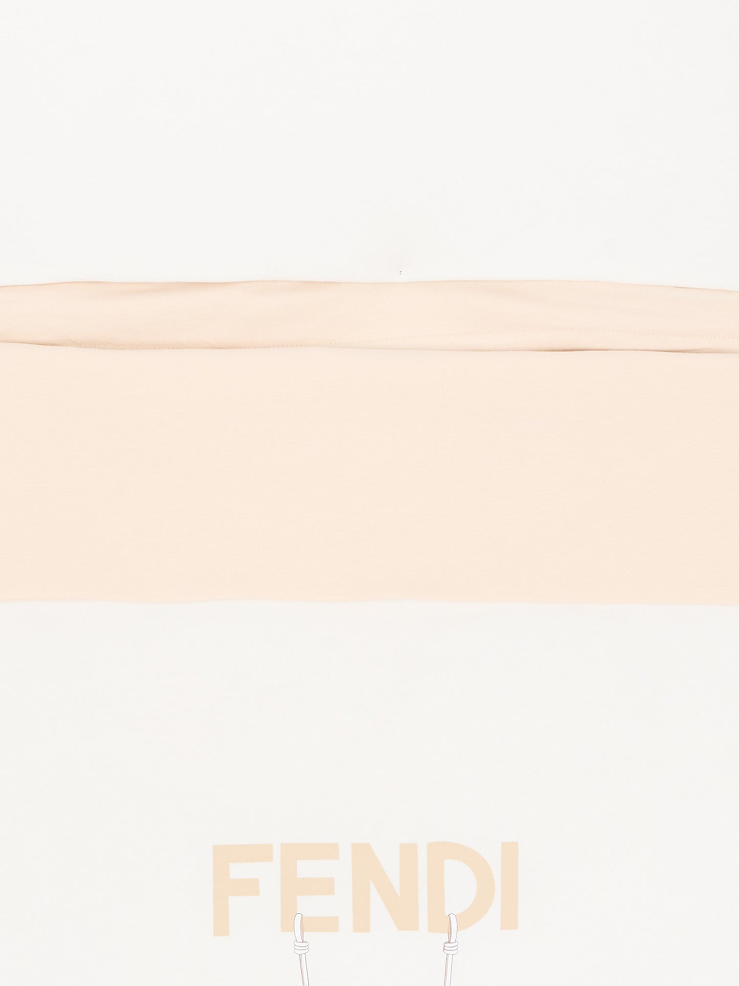 Sacco nanna avorio Fendi Bear per neonati,Fendi Kids,BUJ342 ST8 F0TU9