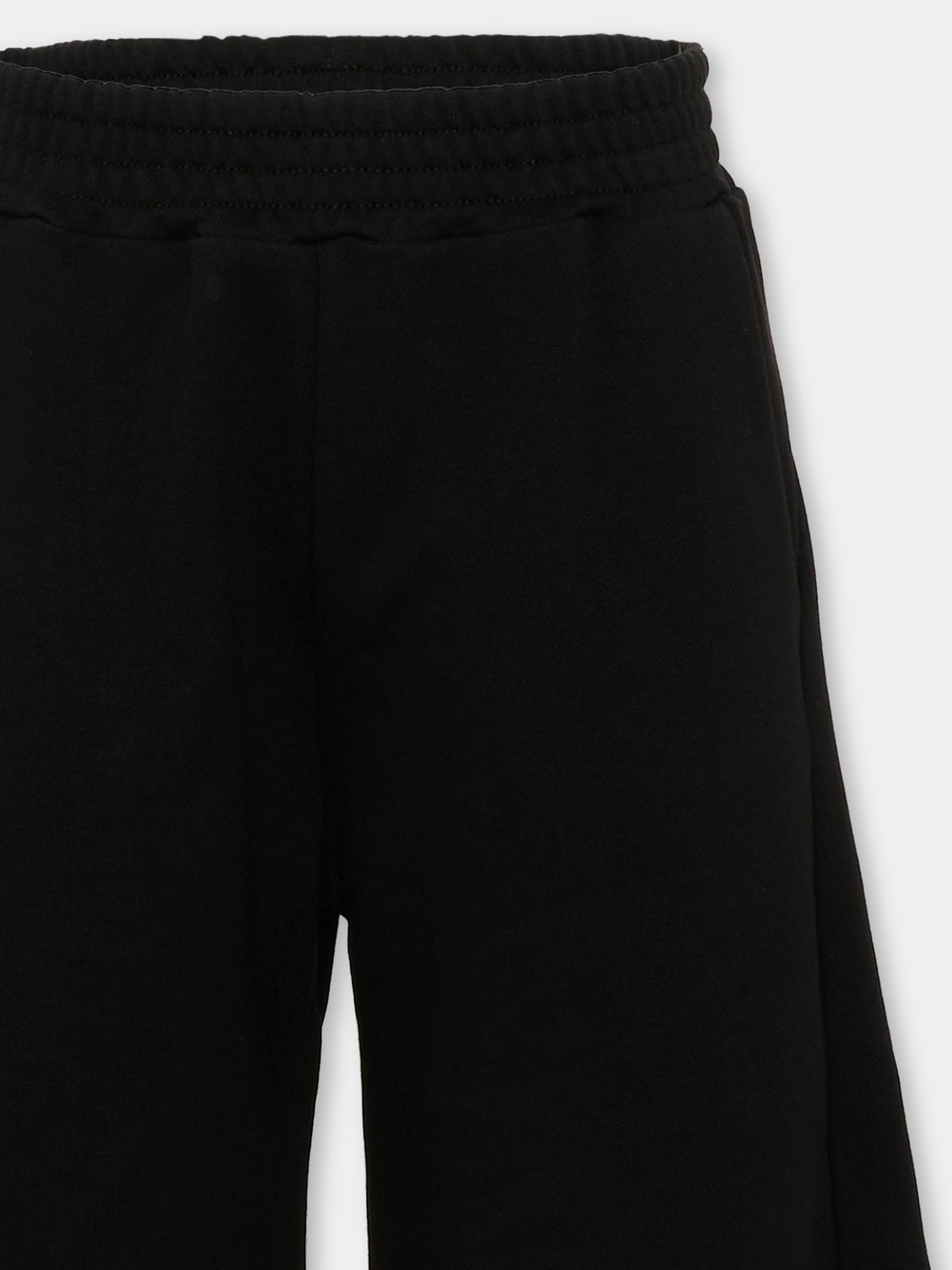 Pantaloni sportivi neri per bambina con logo,Givenchy Kids,H31336 09B